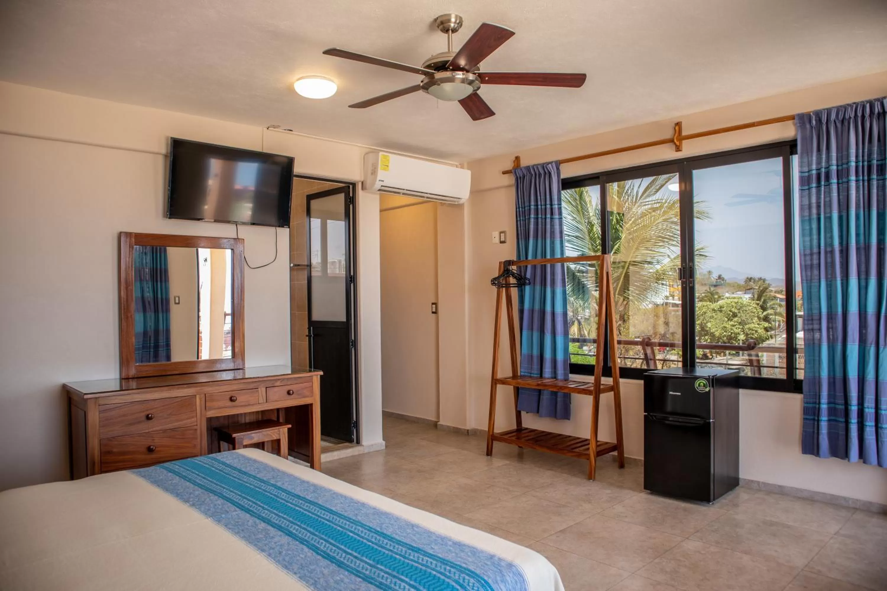 Bed in Hotel El Mirador