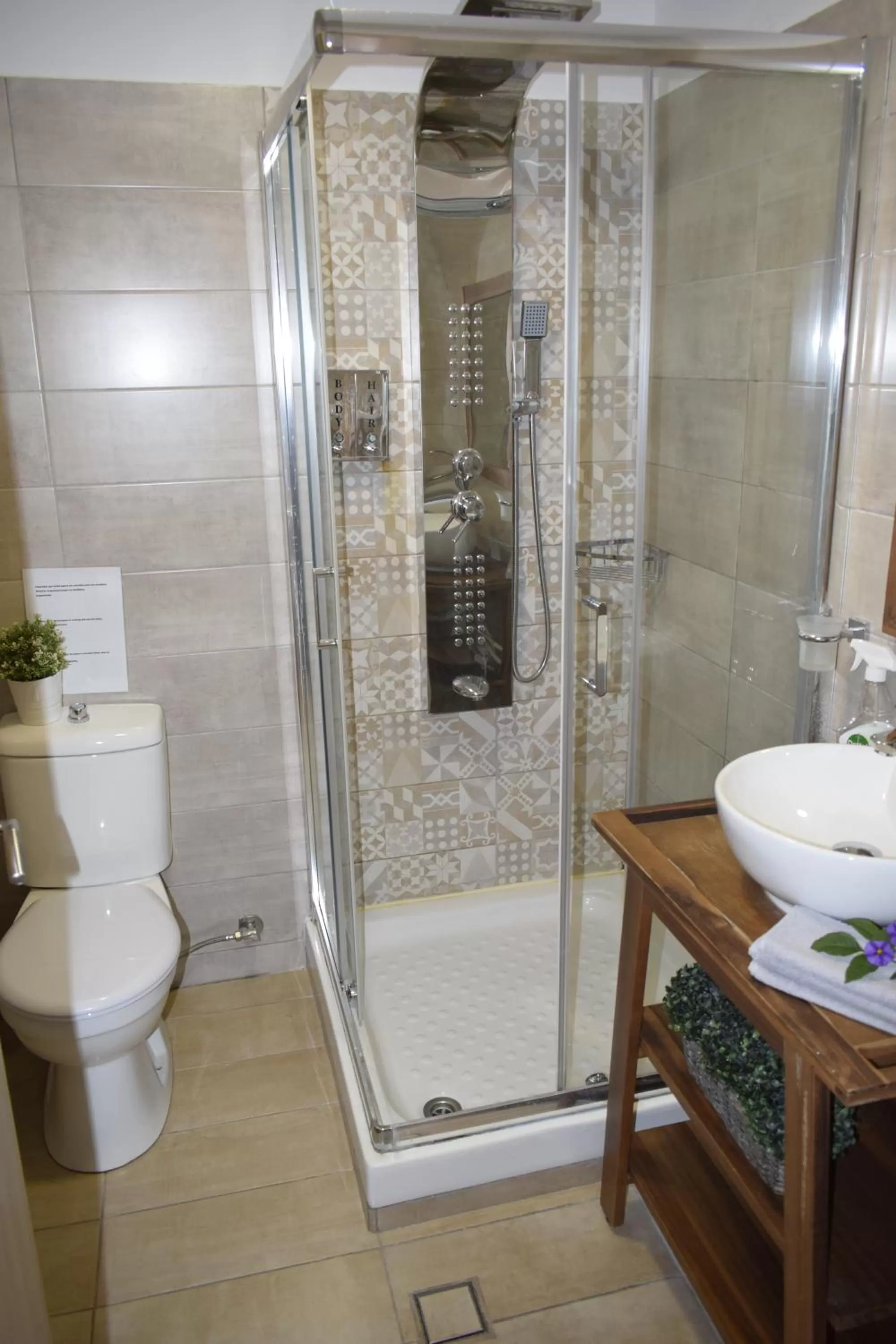 Bathroom in Comfort Stay Athens Airport Hotel - FREE shuttle from and to the airport