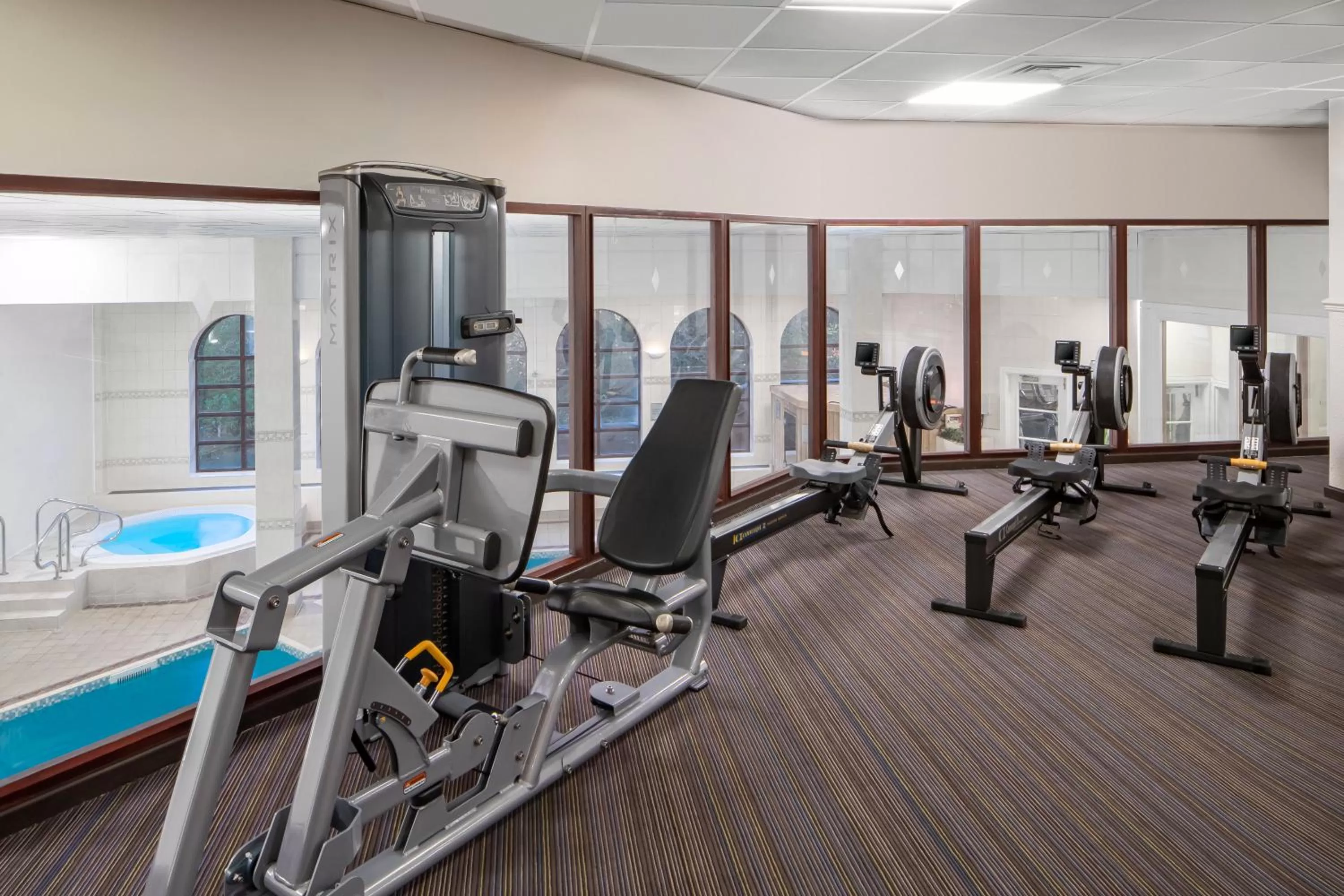 Fitness centre/facilities in Crowne Plaza Solihull by IHG