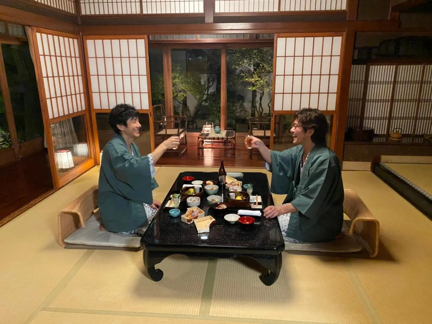 People in Kyoto Nanzenji Ryokan Yachiyo Established in 1915