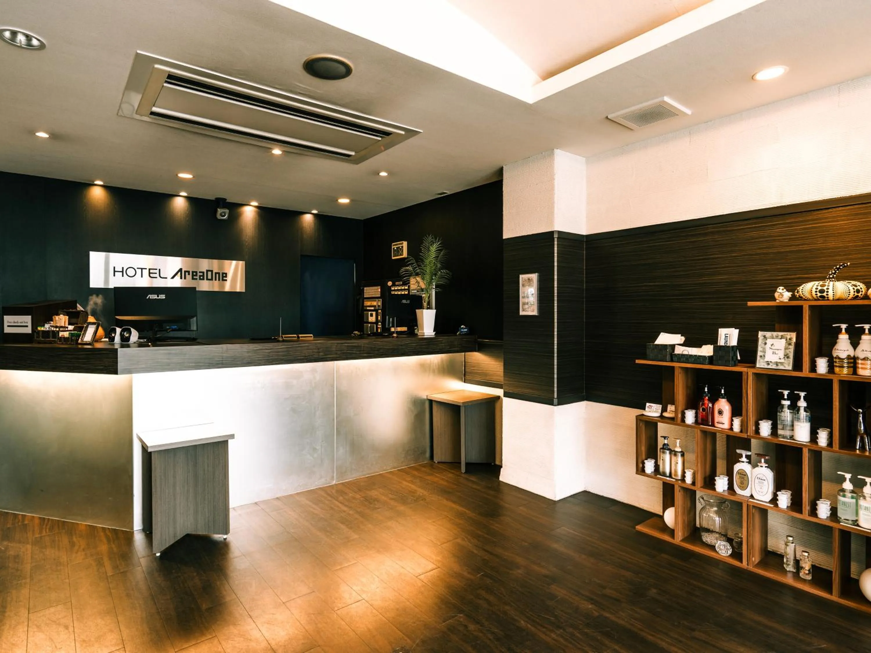 Lobby or reception in Hotel AreaOne Takamatsu
