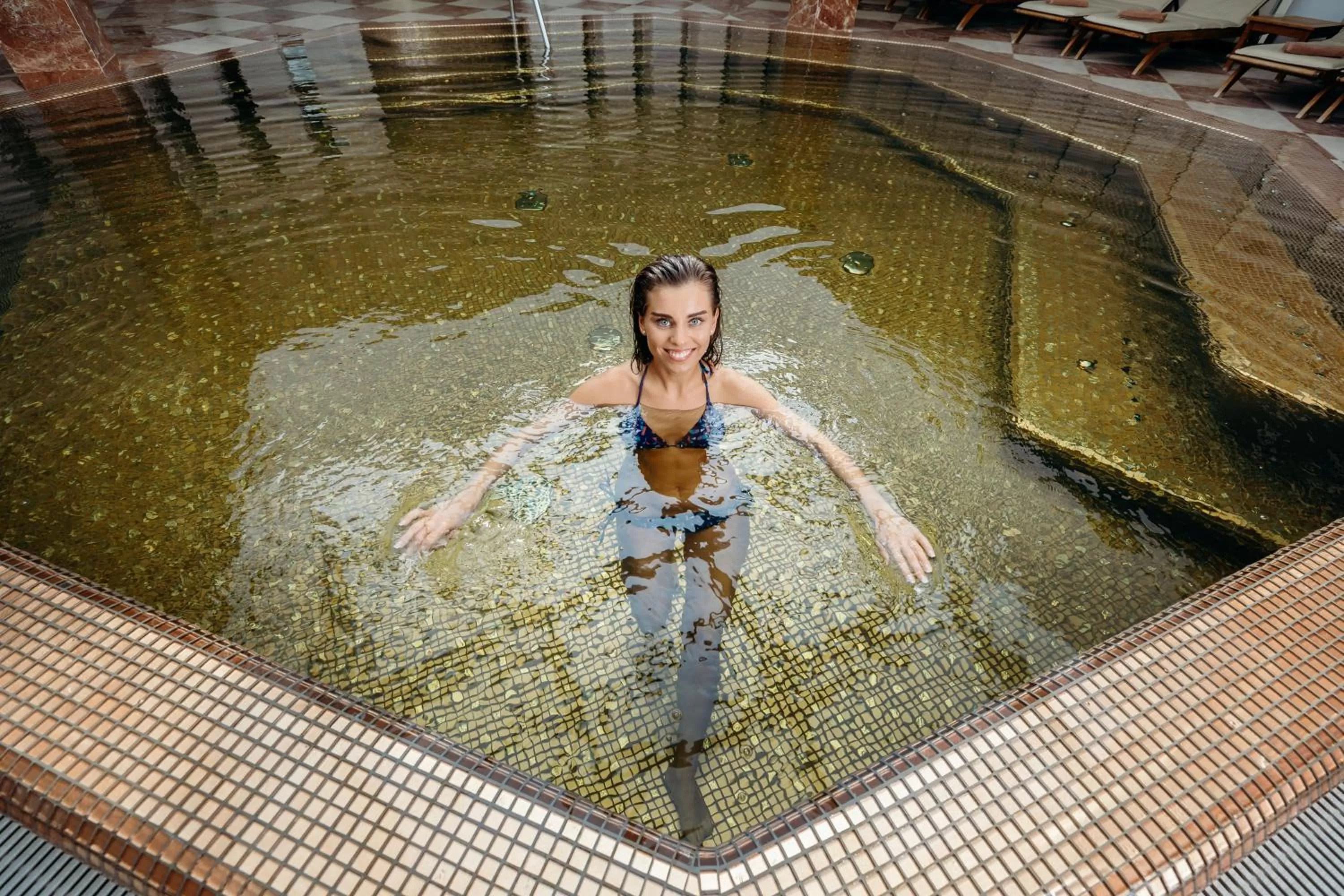 Pool view in Mercure Palanga Vanagupe Resort & SPA