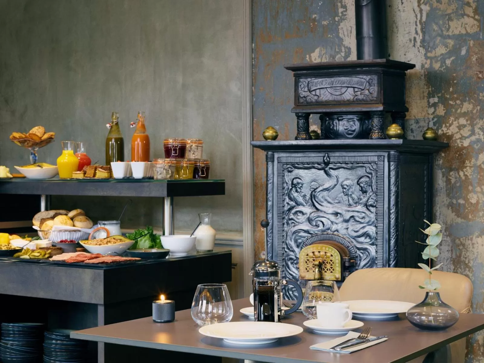 Breakfast in Tollboden Hotell - Unike Hoteller