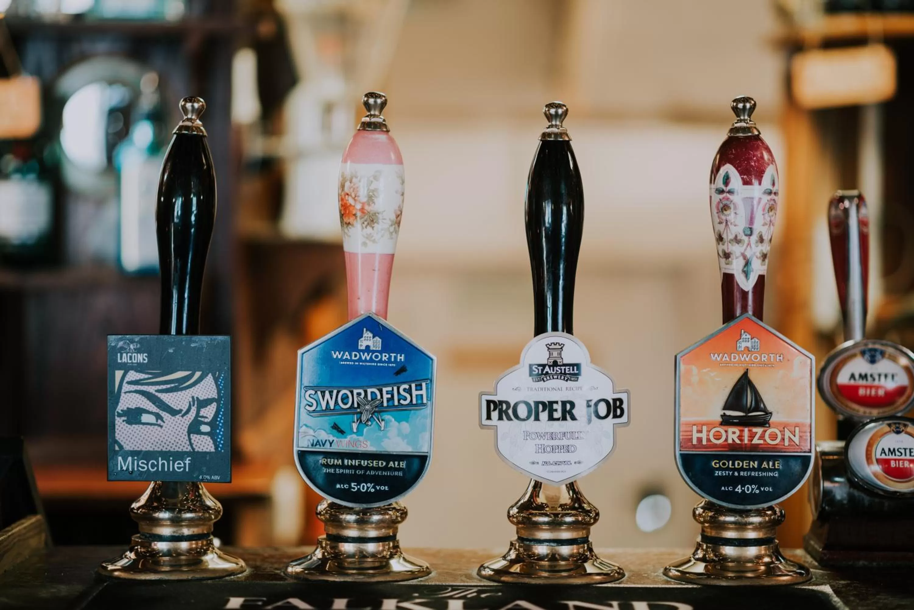 Lounge or bar in The Falkland Arms