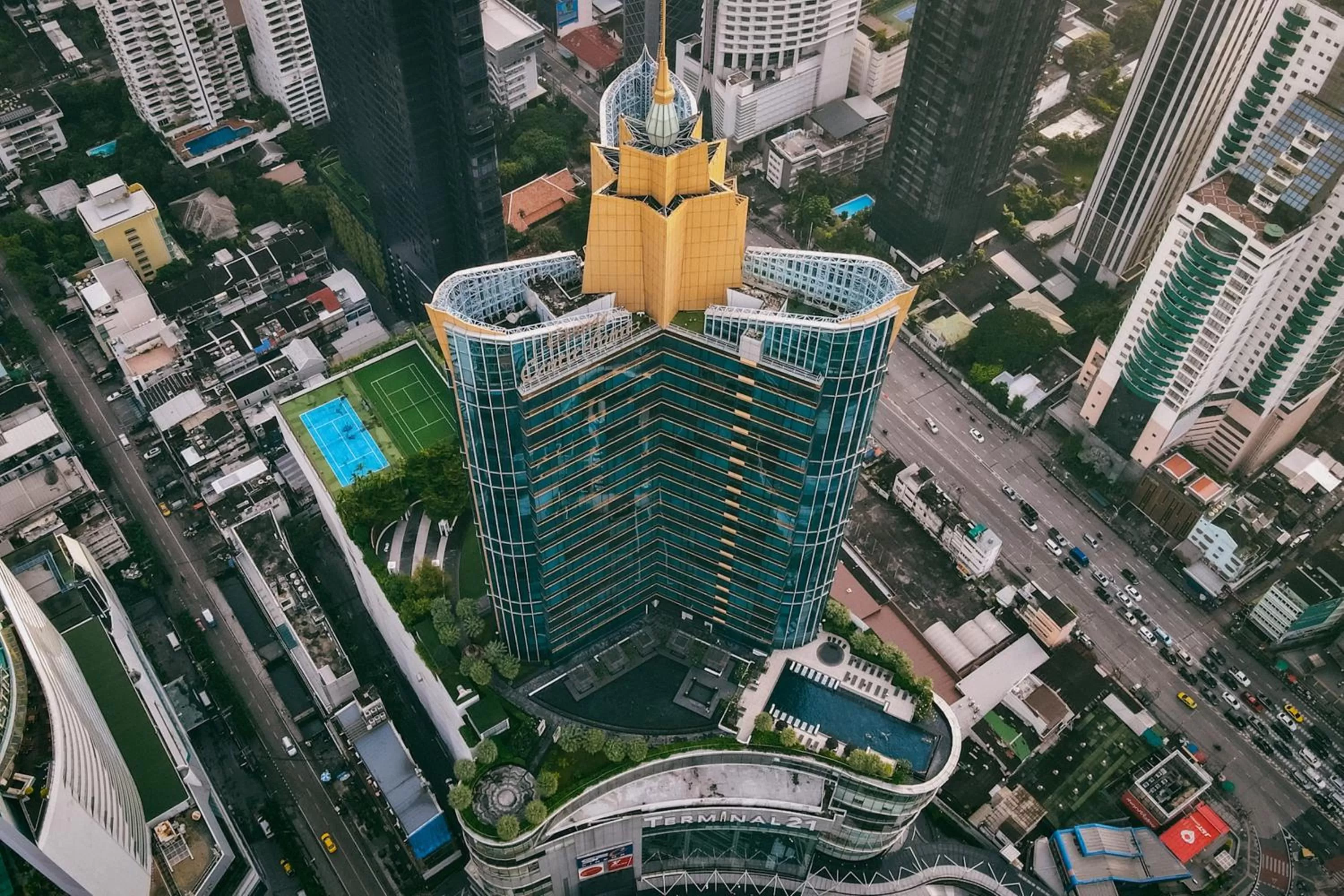 Property building in Grande Centre Point Hotel Terminal21
