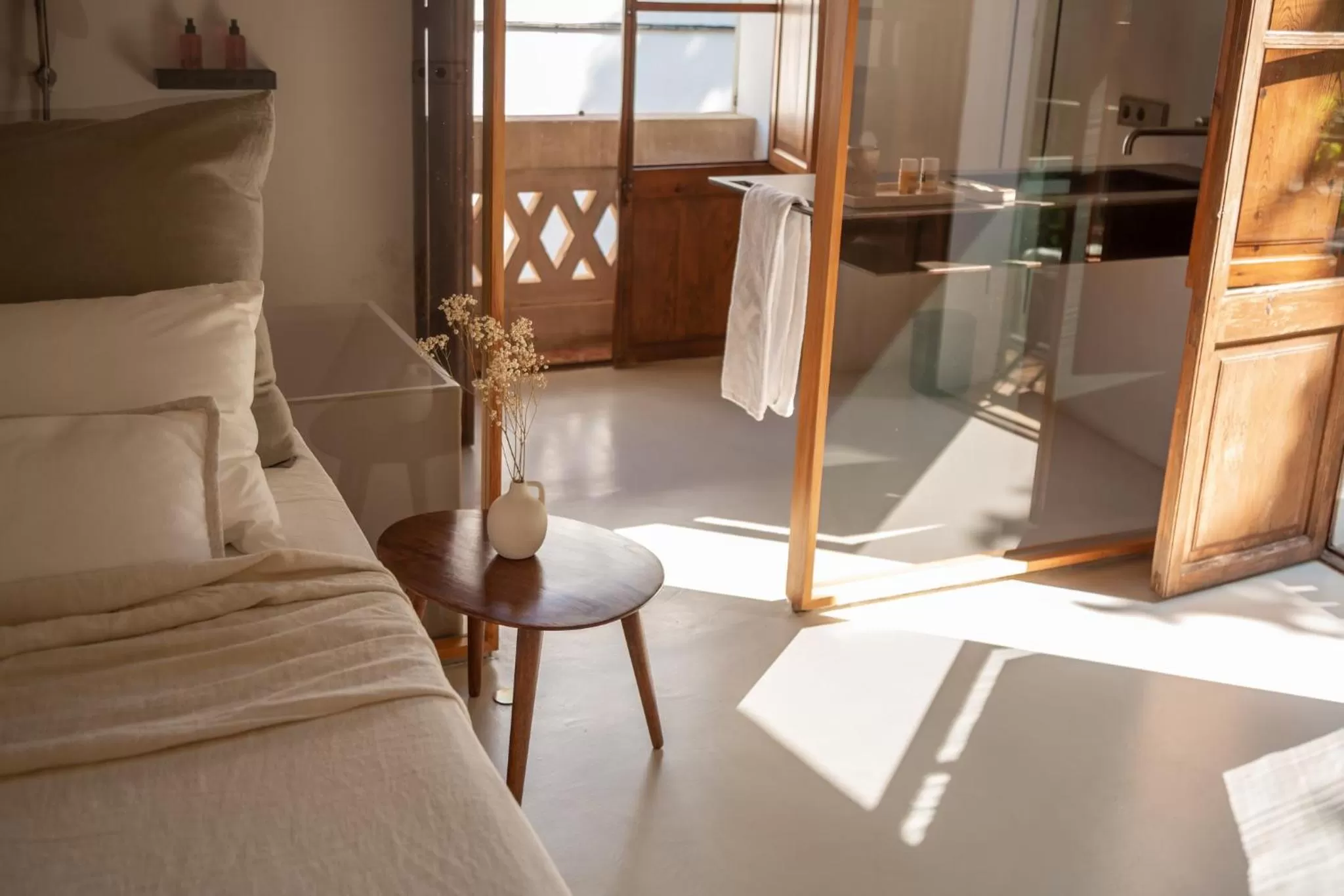 Bed in Can Moio Turismo de Interior