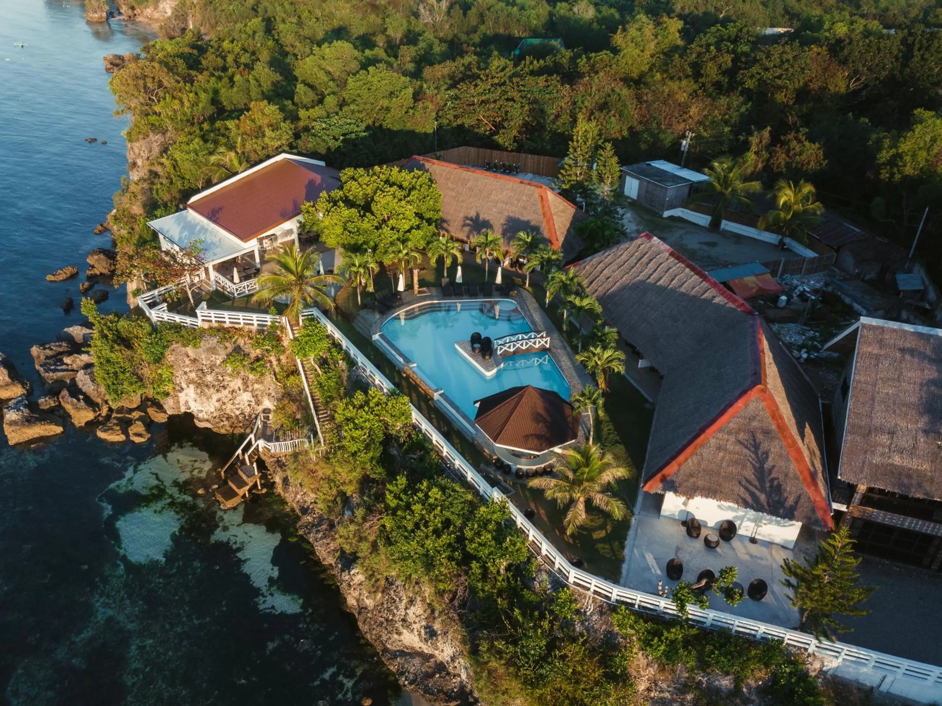 Bird's eye view in Cliffside Resort