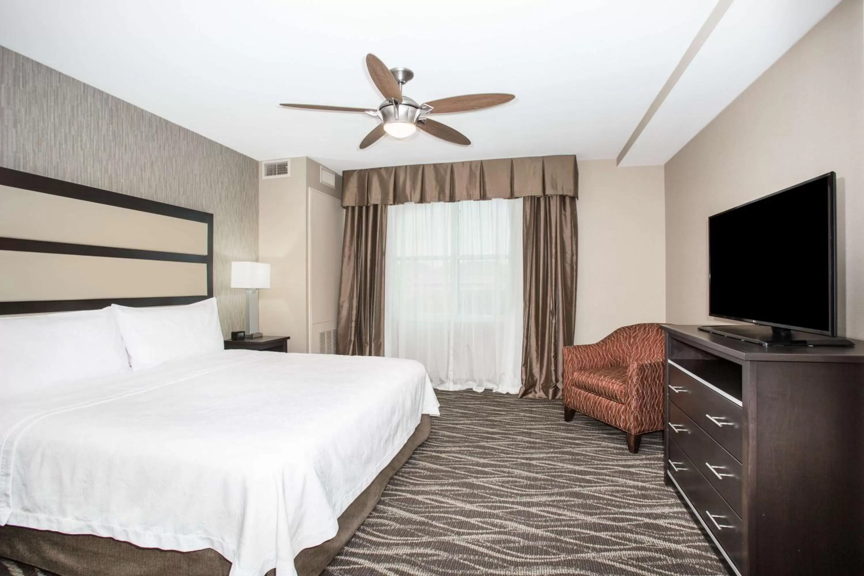 Bed in Homewood Suites by Hilton South Las Vegas