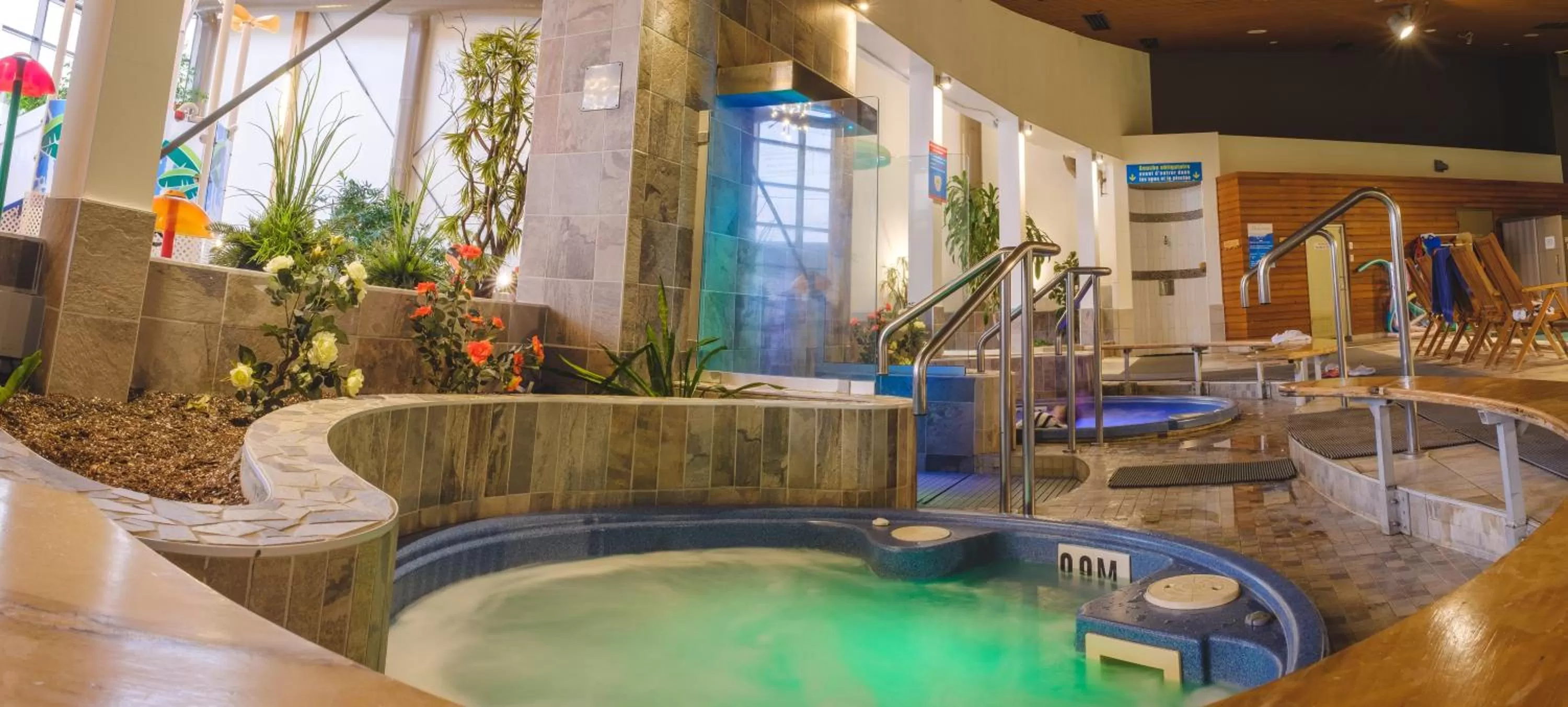 Spa and wellness centre/facilities in Hotel Le Montagnais