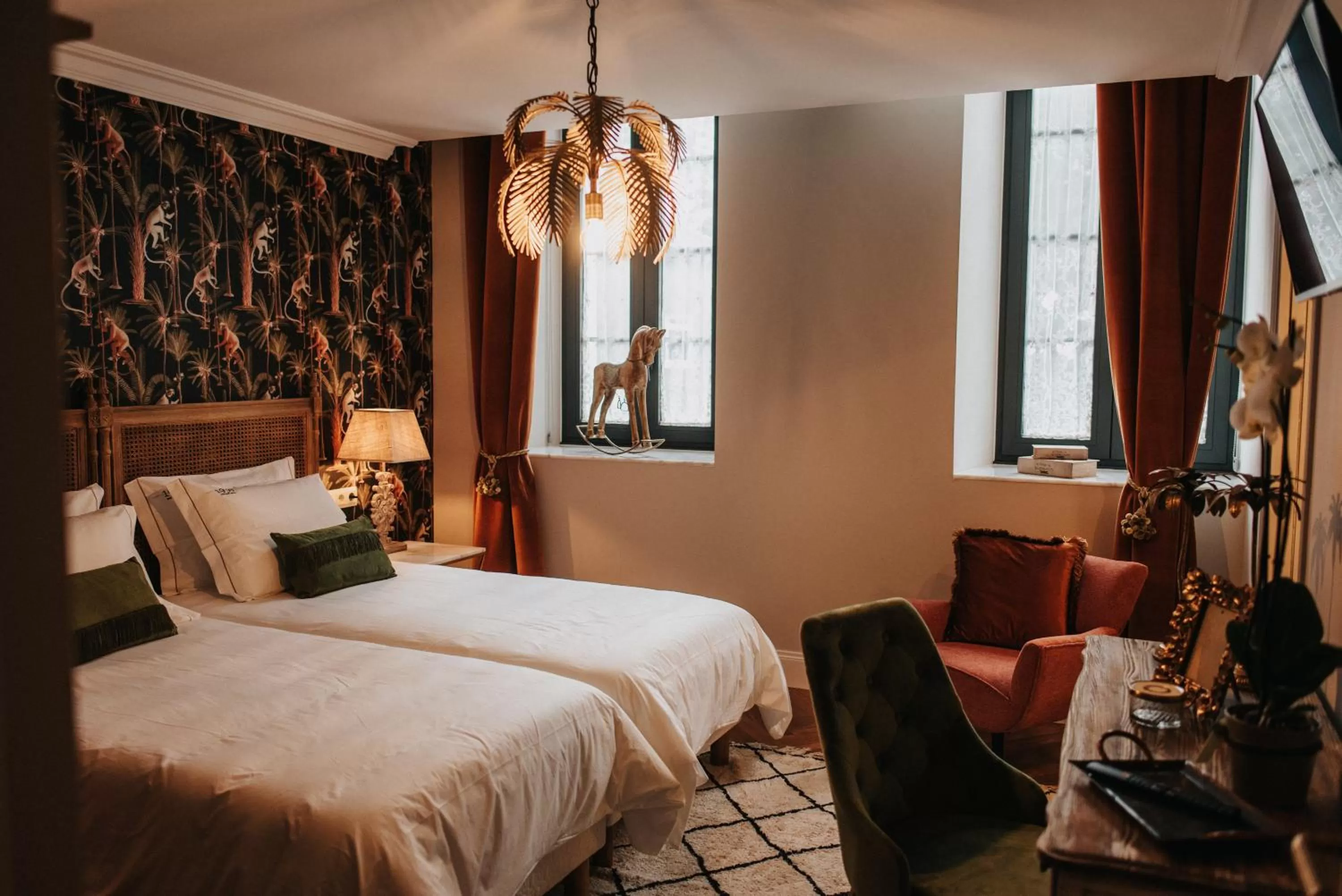 Bed in 1930 Boutique Hotel