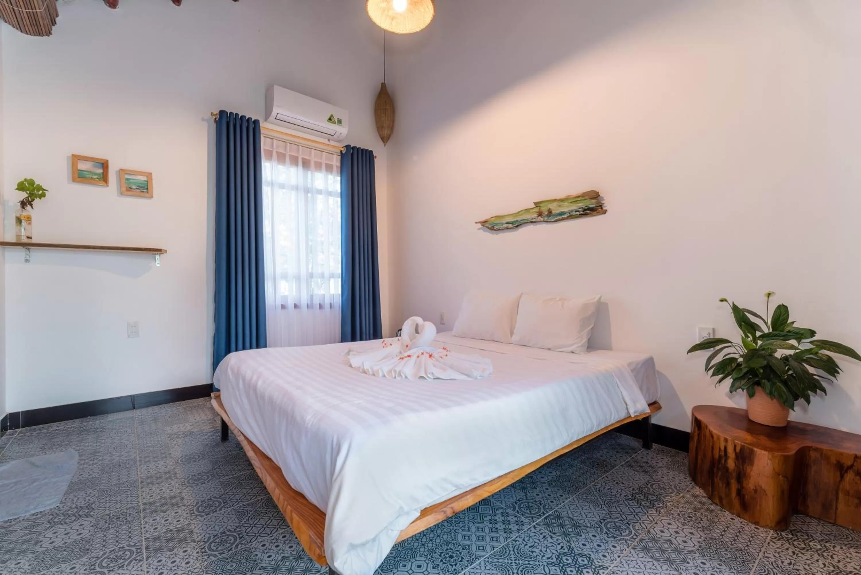 Bed in La Belle Anbang Homestay