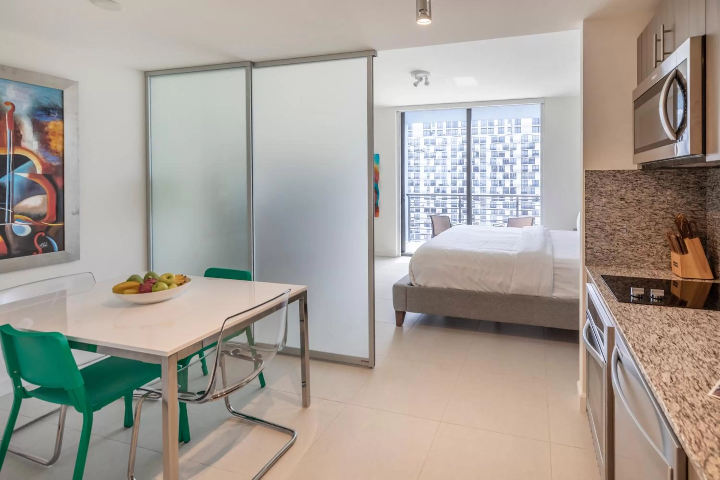 Bed in Provident Grand Luxury Short-Term Residences