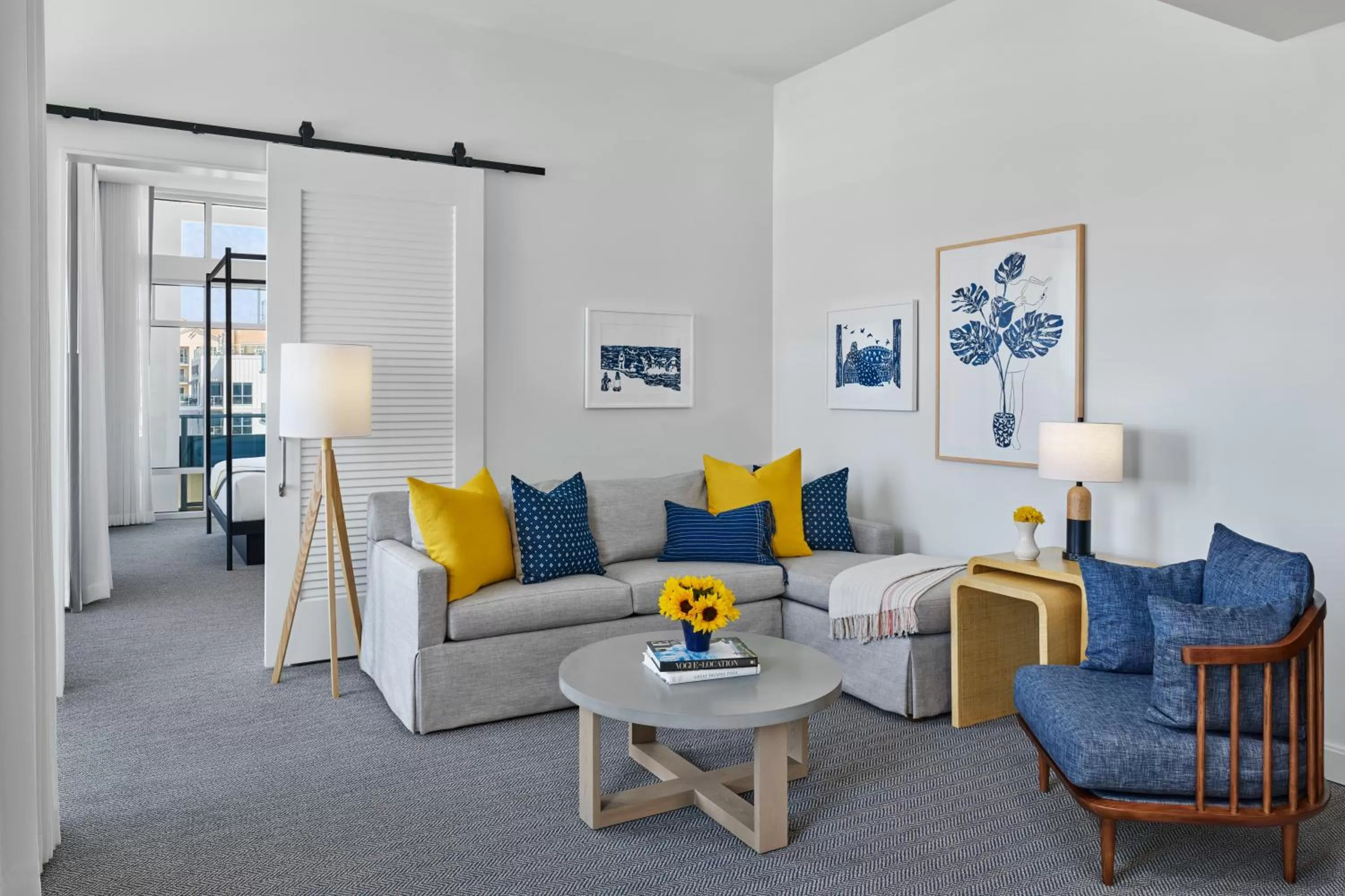 Living room in The Seabird Ocean Resort & Spa, Part of Destination Hotel by Hyatt