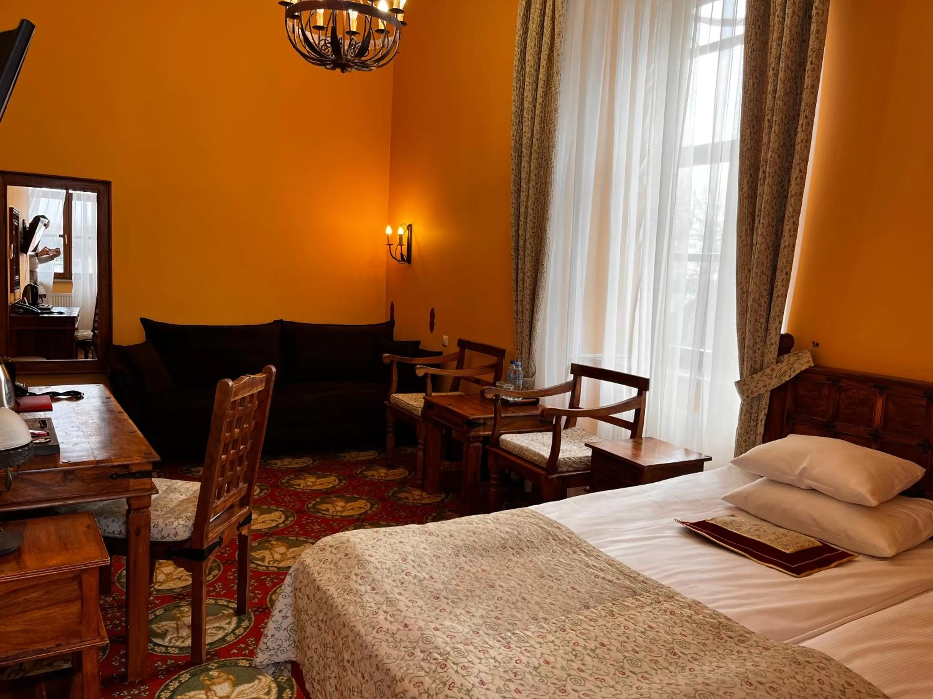 Photo of the whole room, Bed in Hotel Zamek Ryn