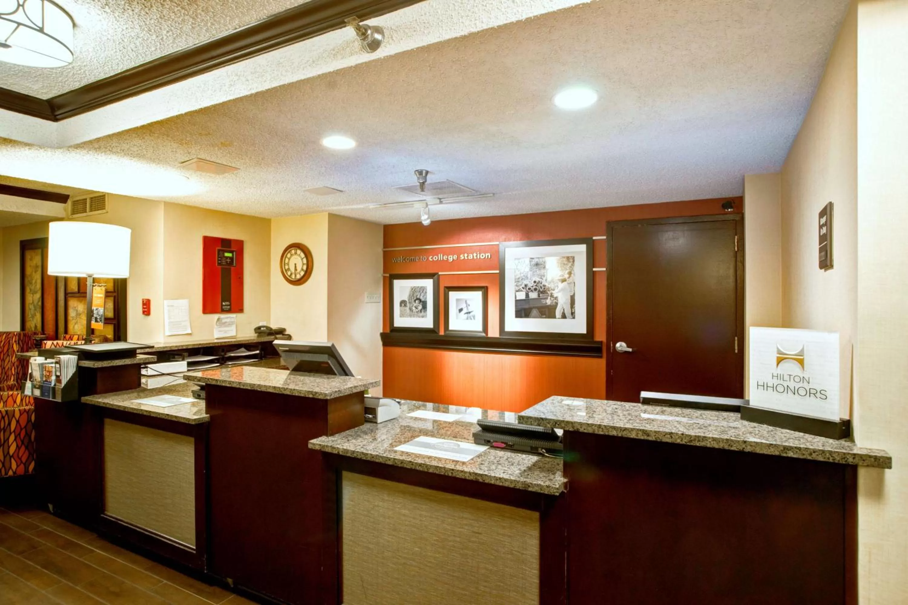 Lobby or reception in Hampton Inn College Station-Near Texas A&M University