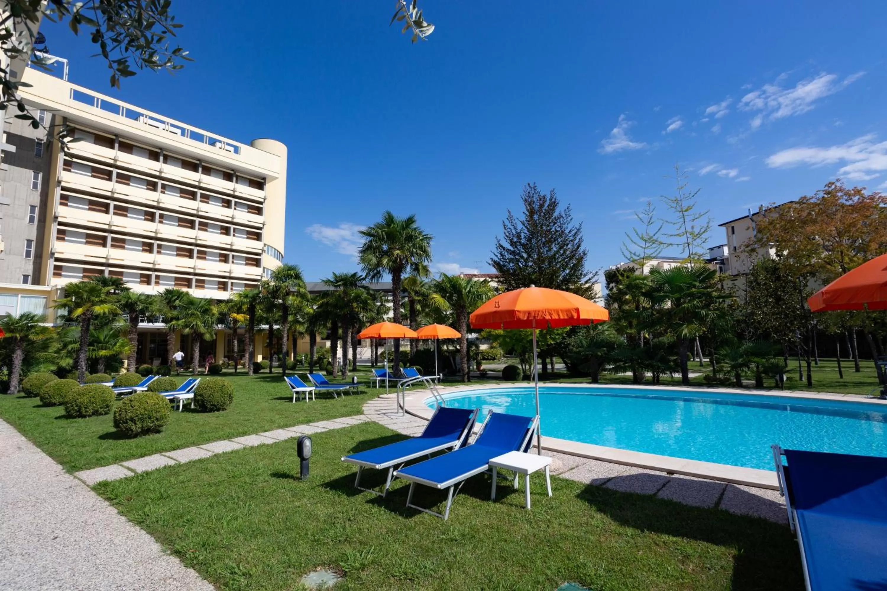 Swimming pool in Hotel Savoia Thermae & SPA