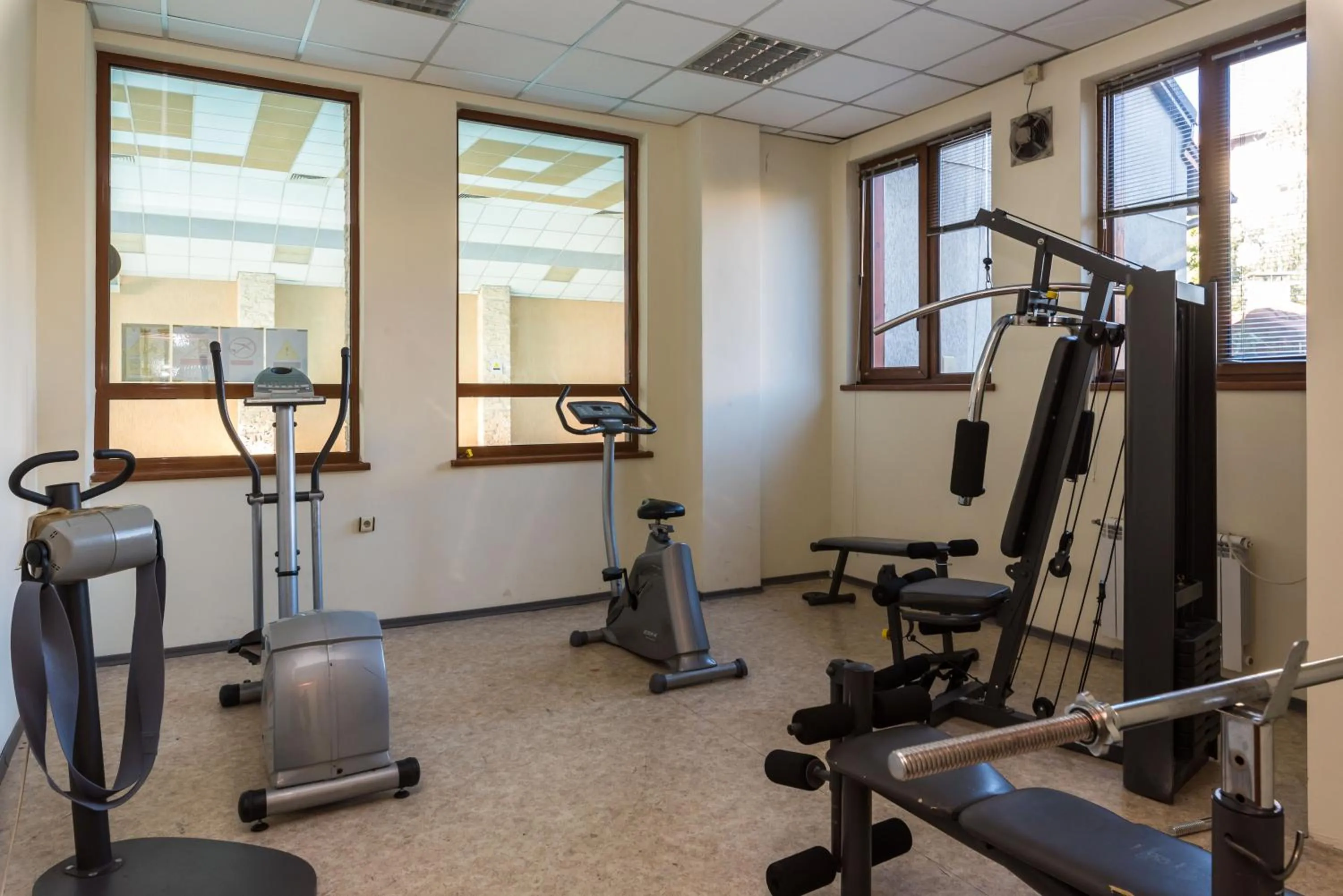 Fitness centre/facilities in Evelina Palace Hotel
