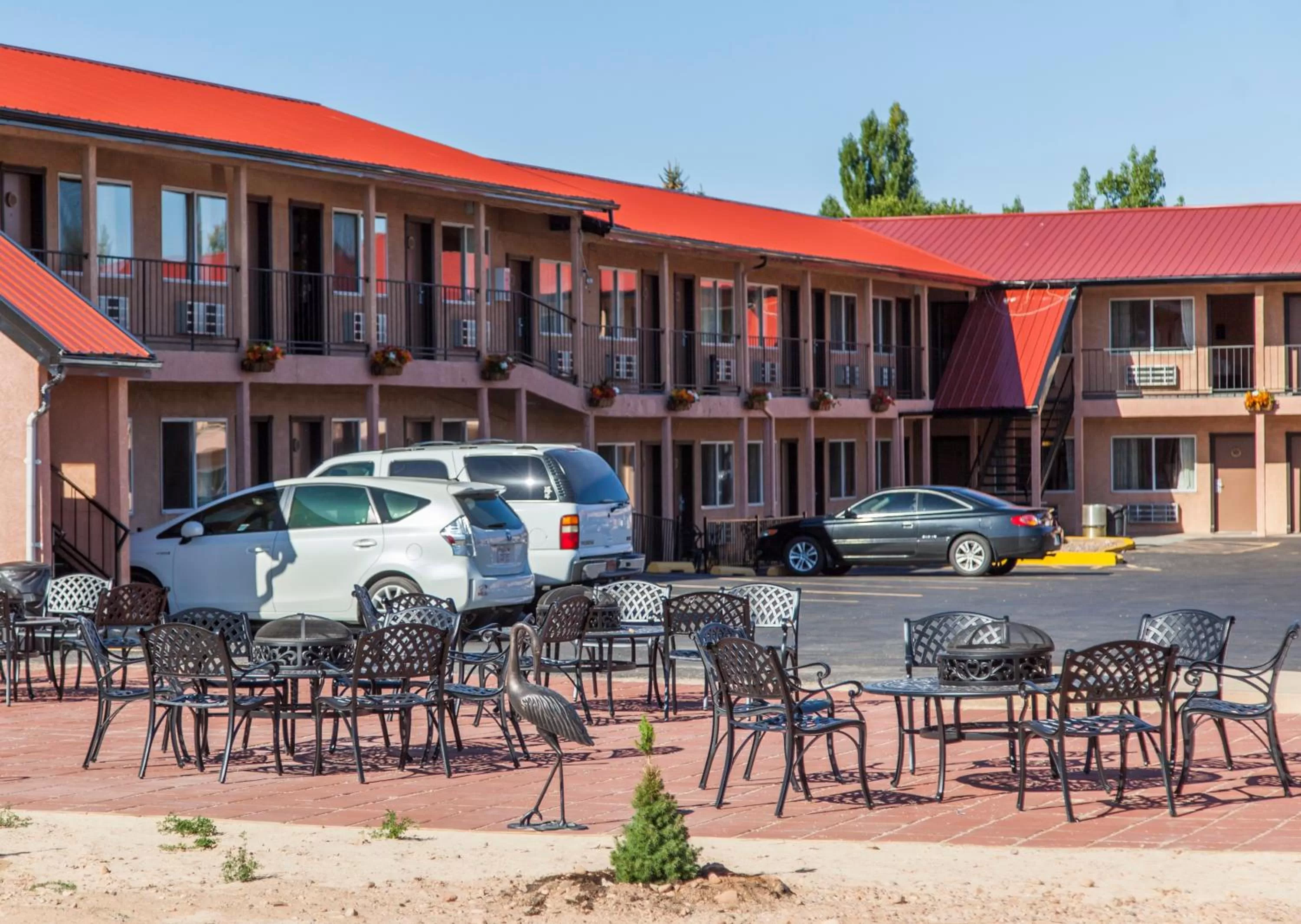 BBQ facilities in Mountain View Lodge
