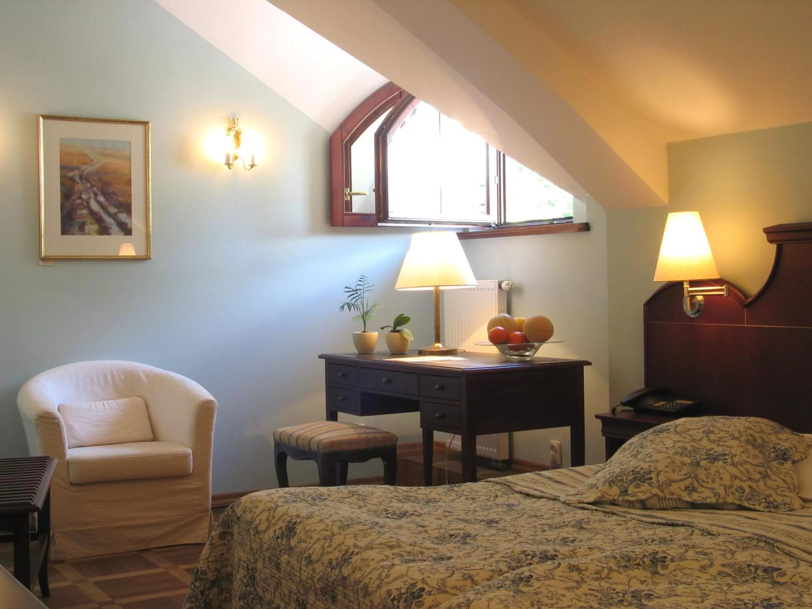 Bed in Hotel Maltański