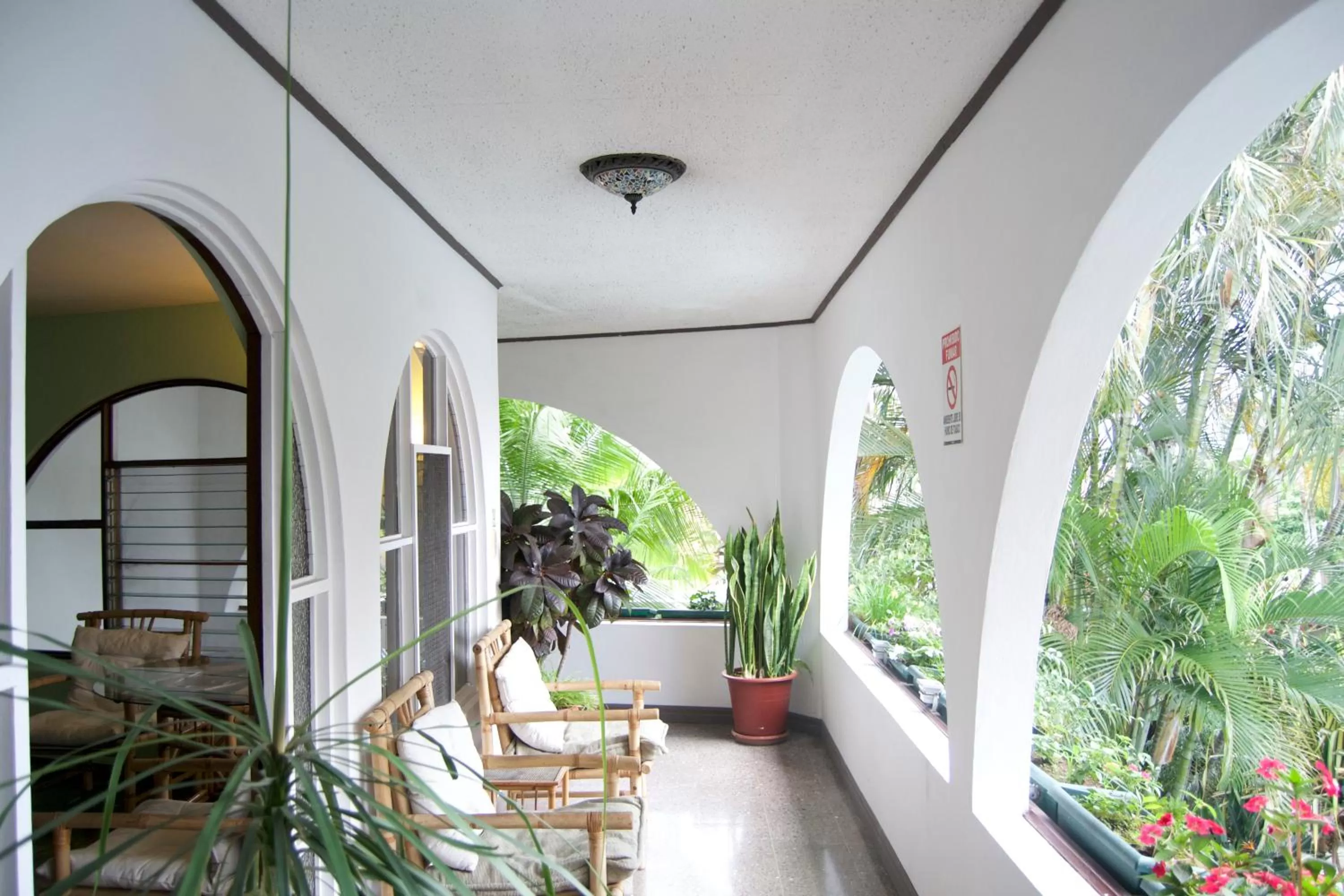 Patio in Colours Oasis Resort ADULT ONLY