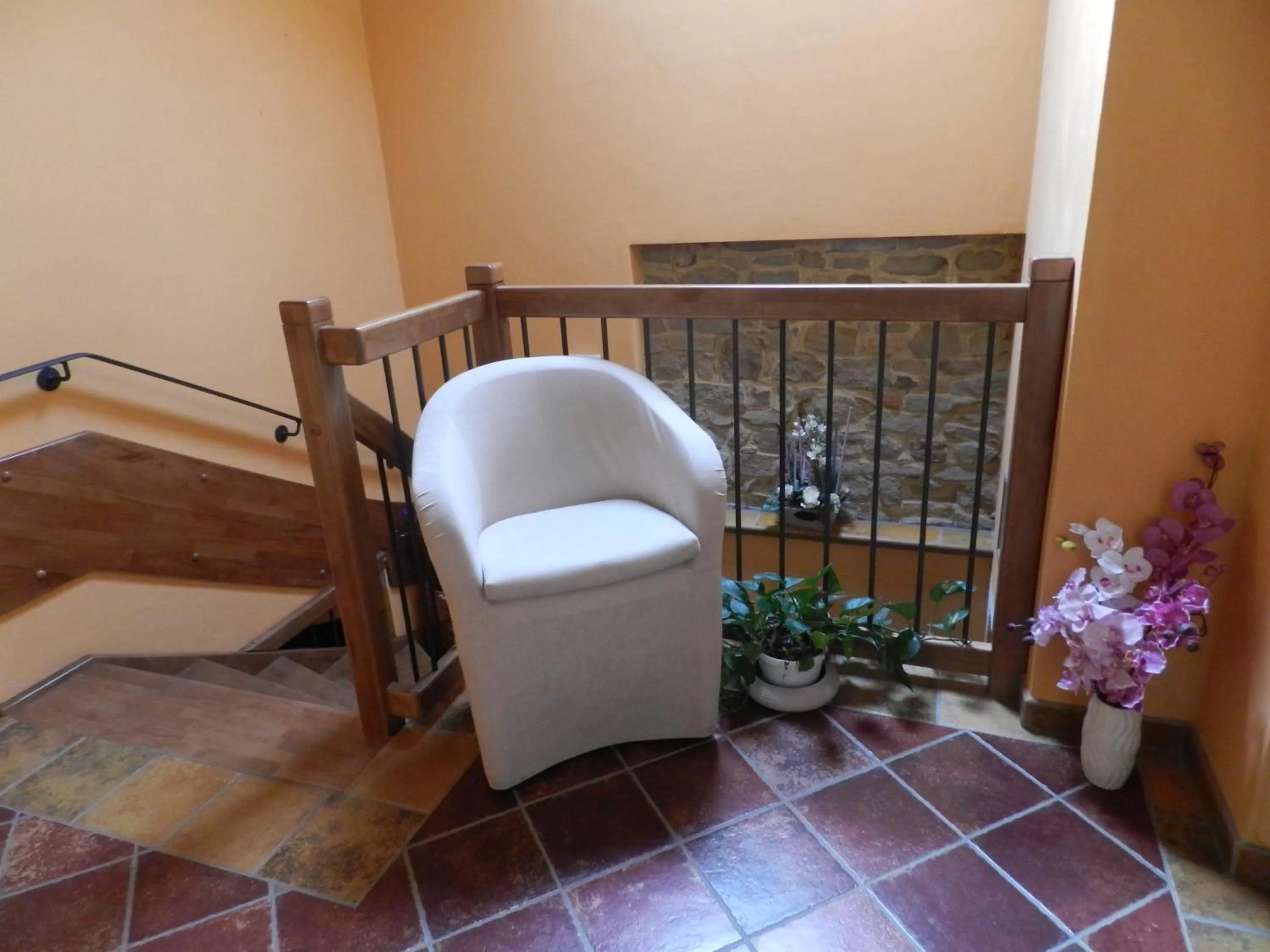 Decorative detail in B&B l'Angolo di Rosina con ristorante