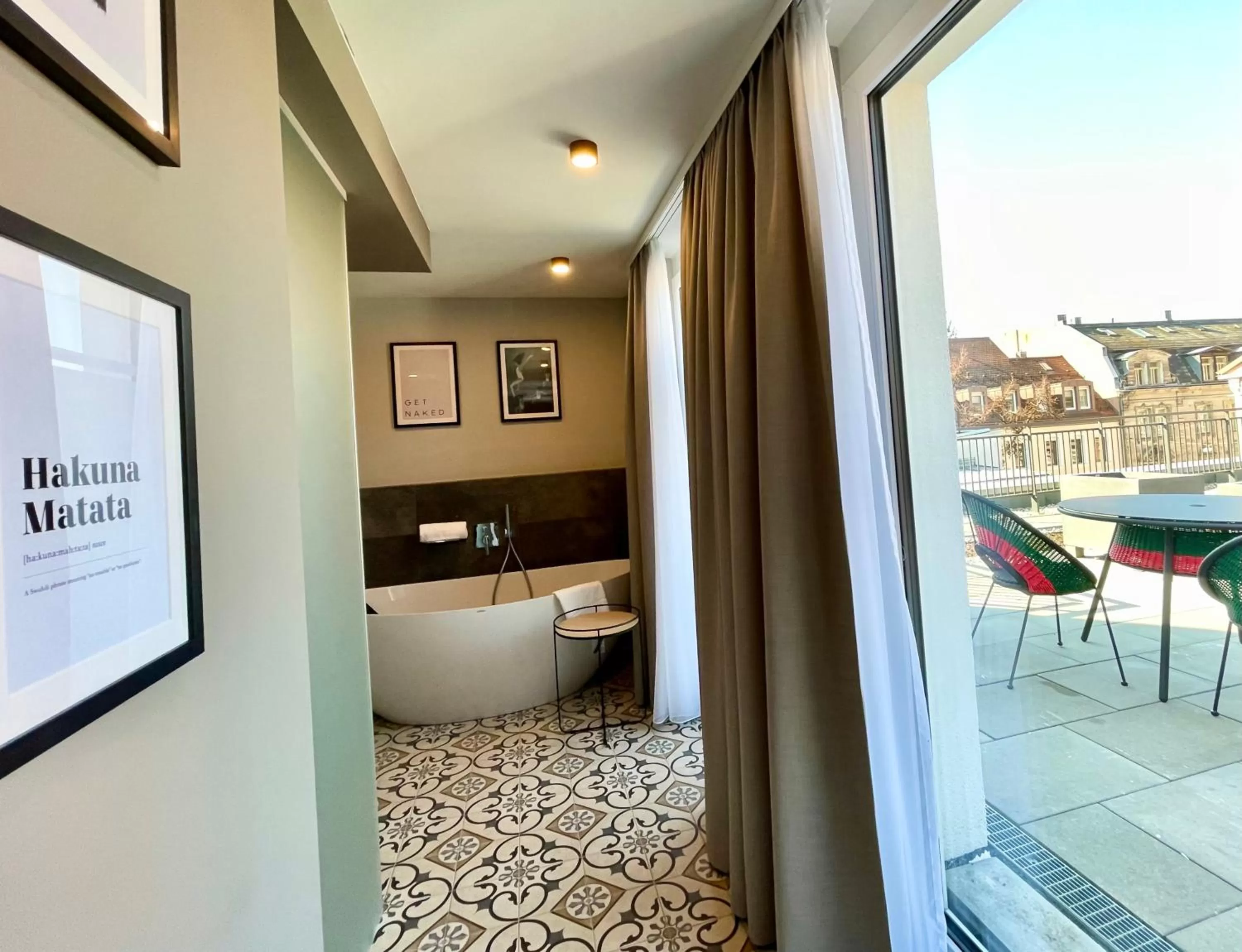 Balcony/Terrace in zeitwohnhaus SUITE-HOTEL & SERVICED APARTMENTS