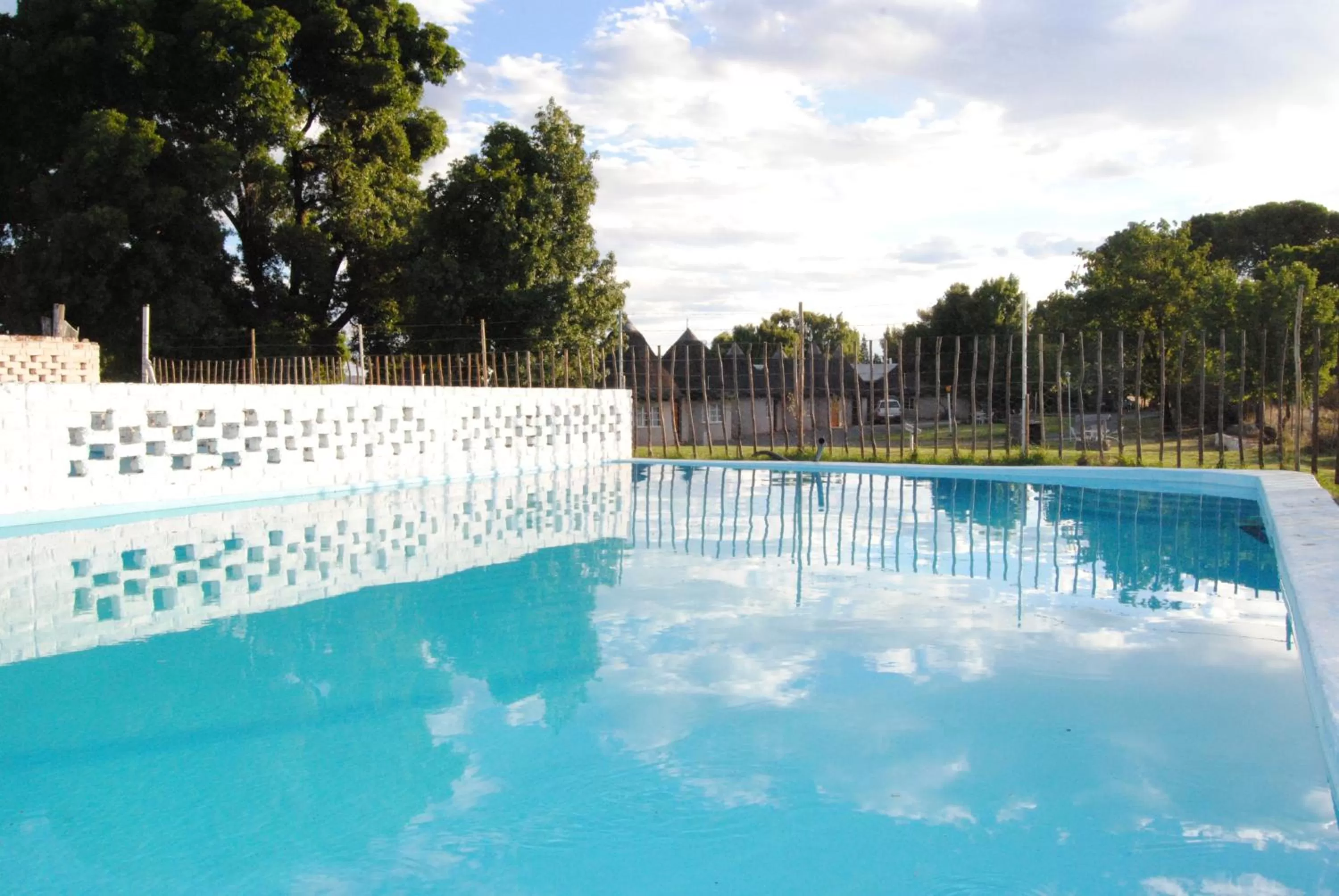 Swimming pool in Van Zylsvlei - A Karoo Guest Farm