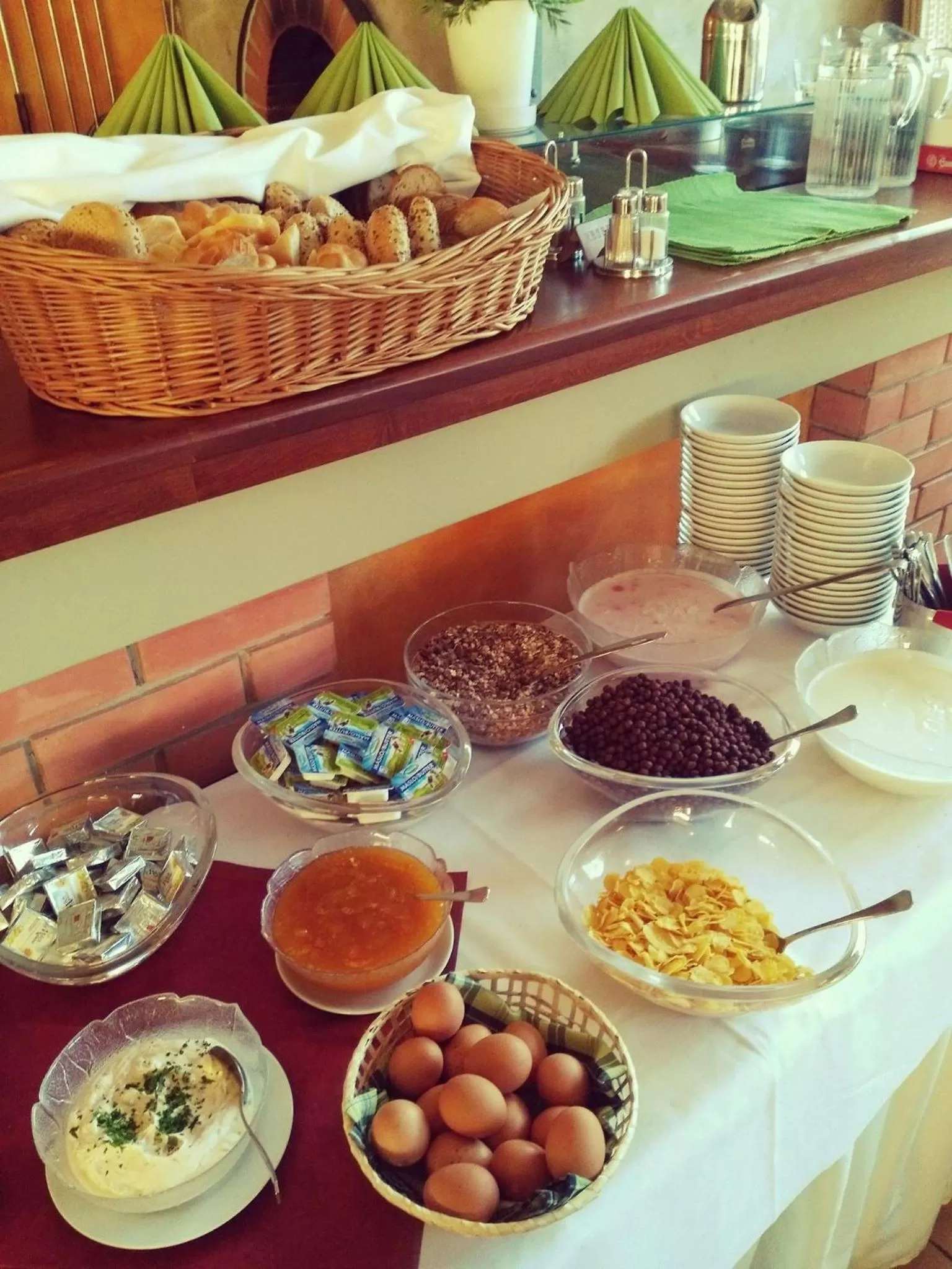 Food, Breakfast in Hotel S-centrum