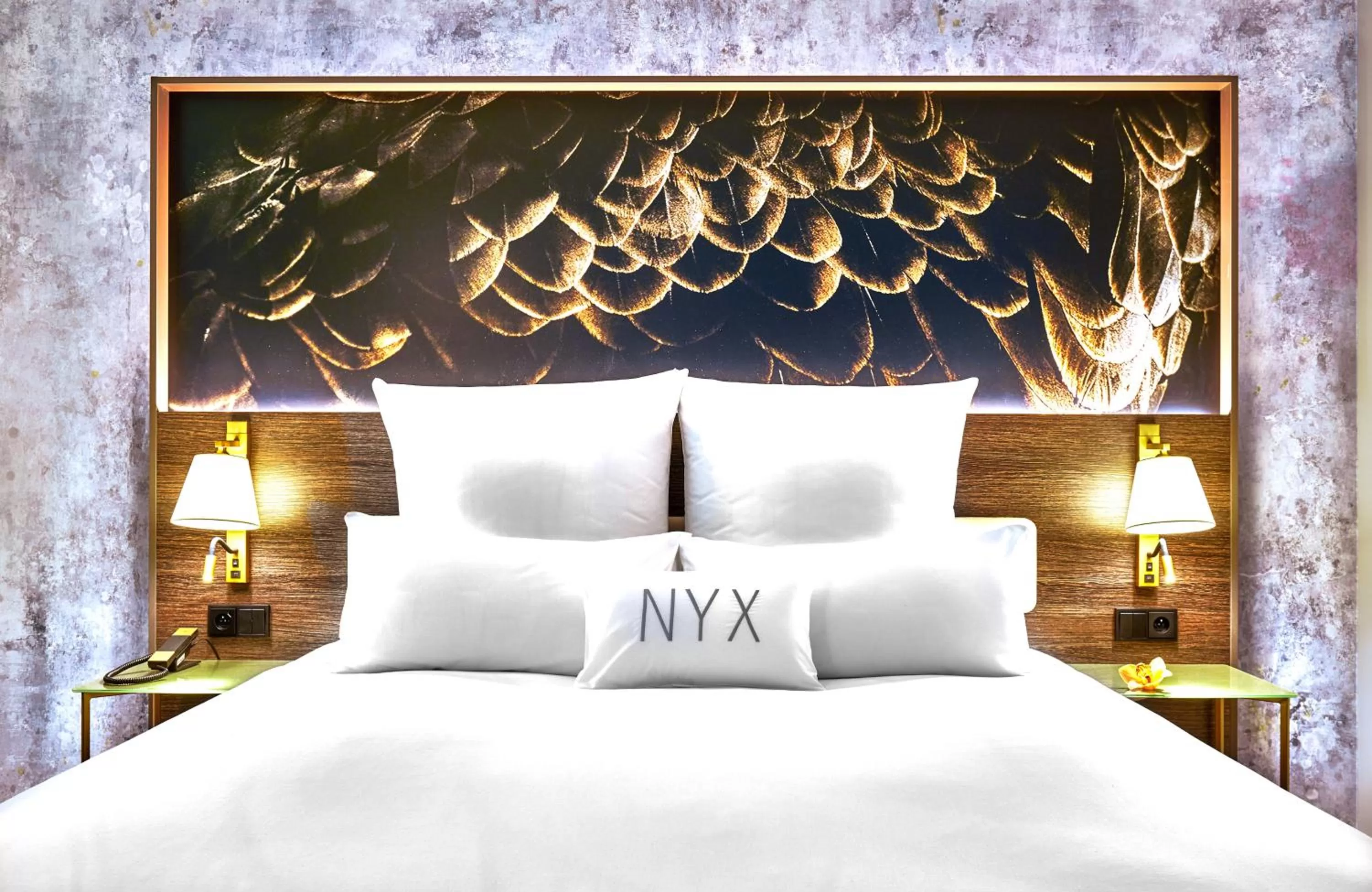 Photo of the whole room, Bed in NYX Hotel Warsaw by Leonardo Hotels