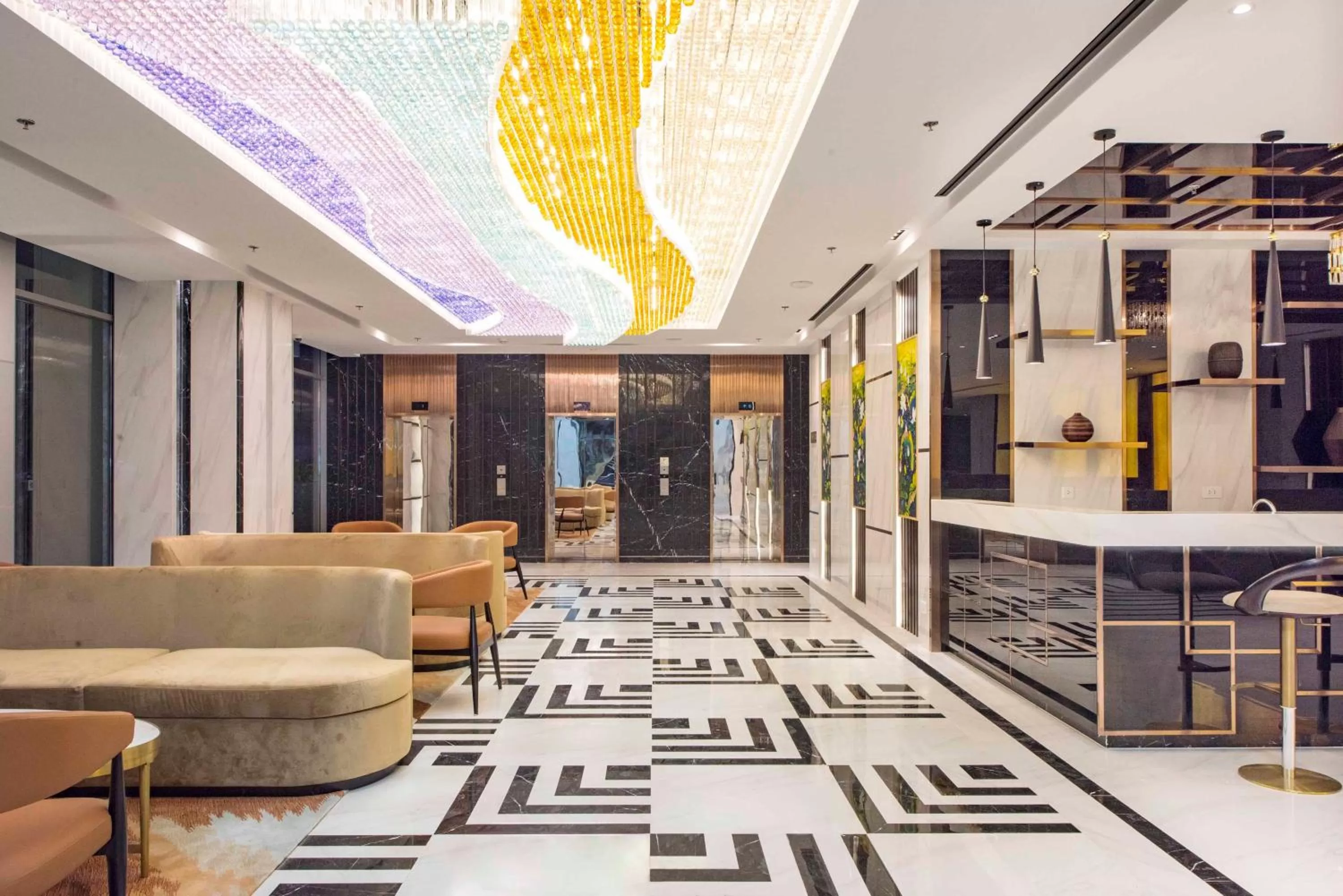 Lobby or reception in Wyndham Garden Hanoi