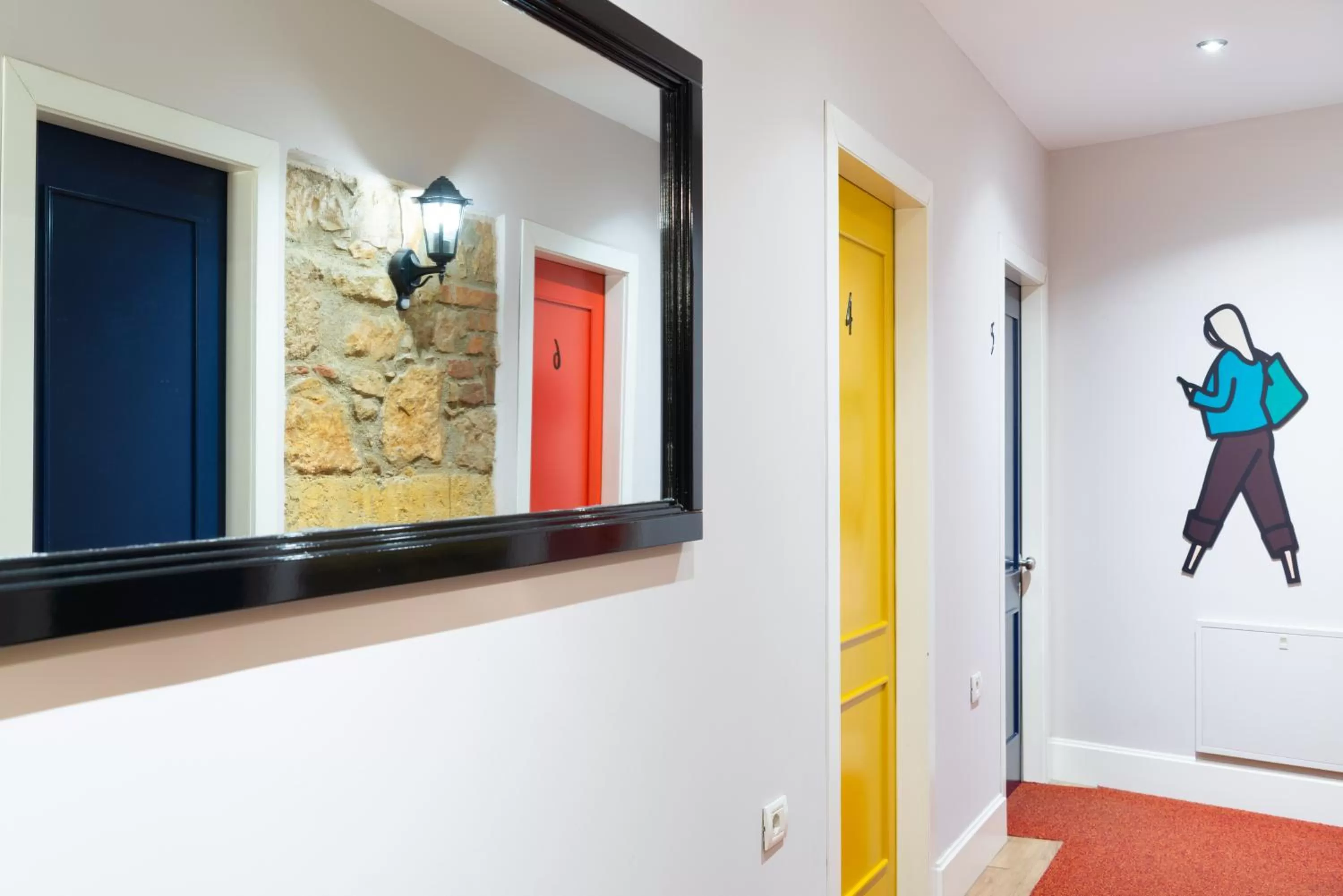 Communal lounge/ TV room in Artistic Tirana Blloku