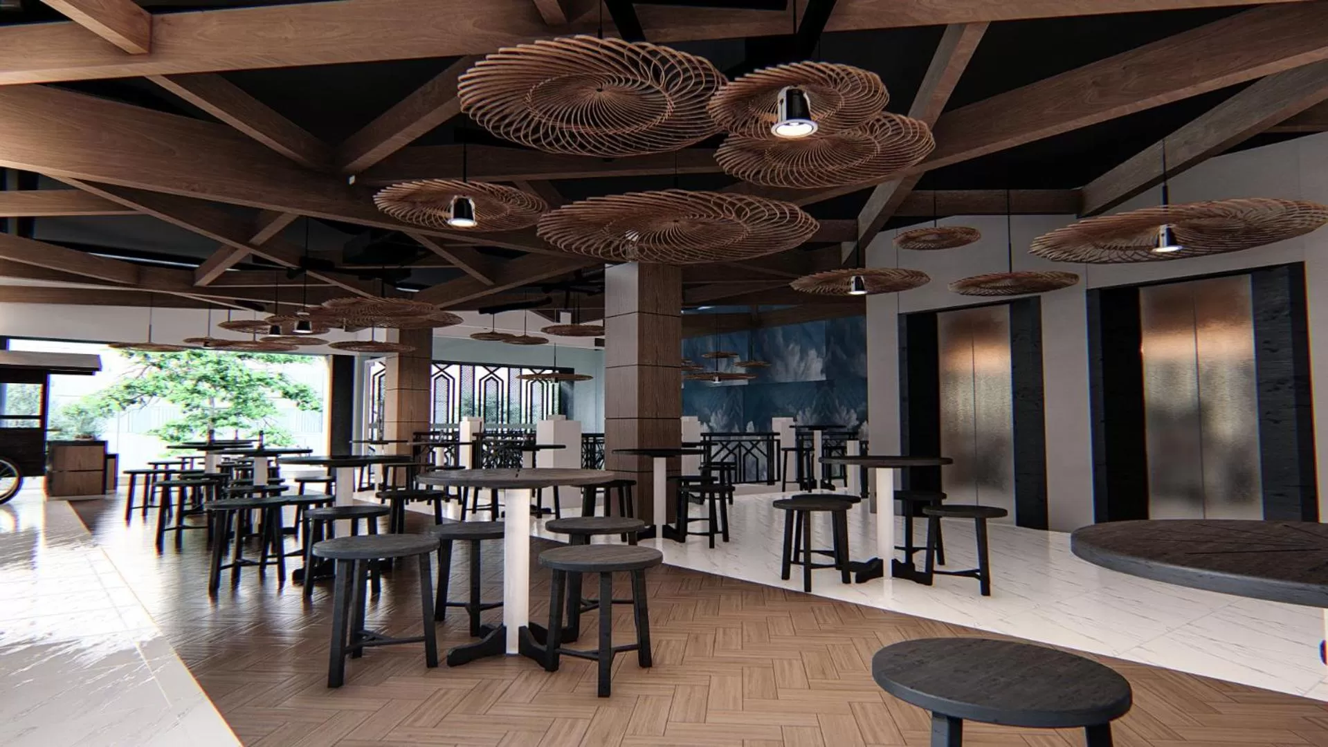 Restaurant/places to eat in Hotel 88 Alun Alun Bandung By WH