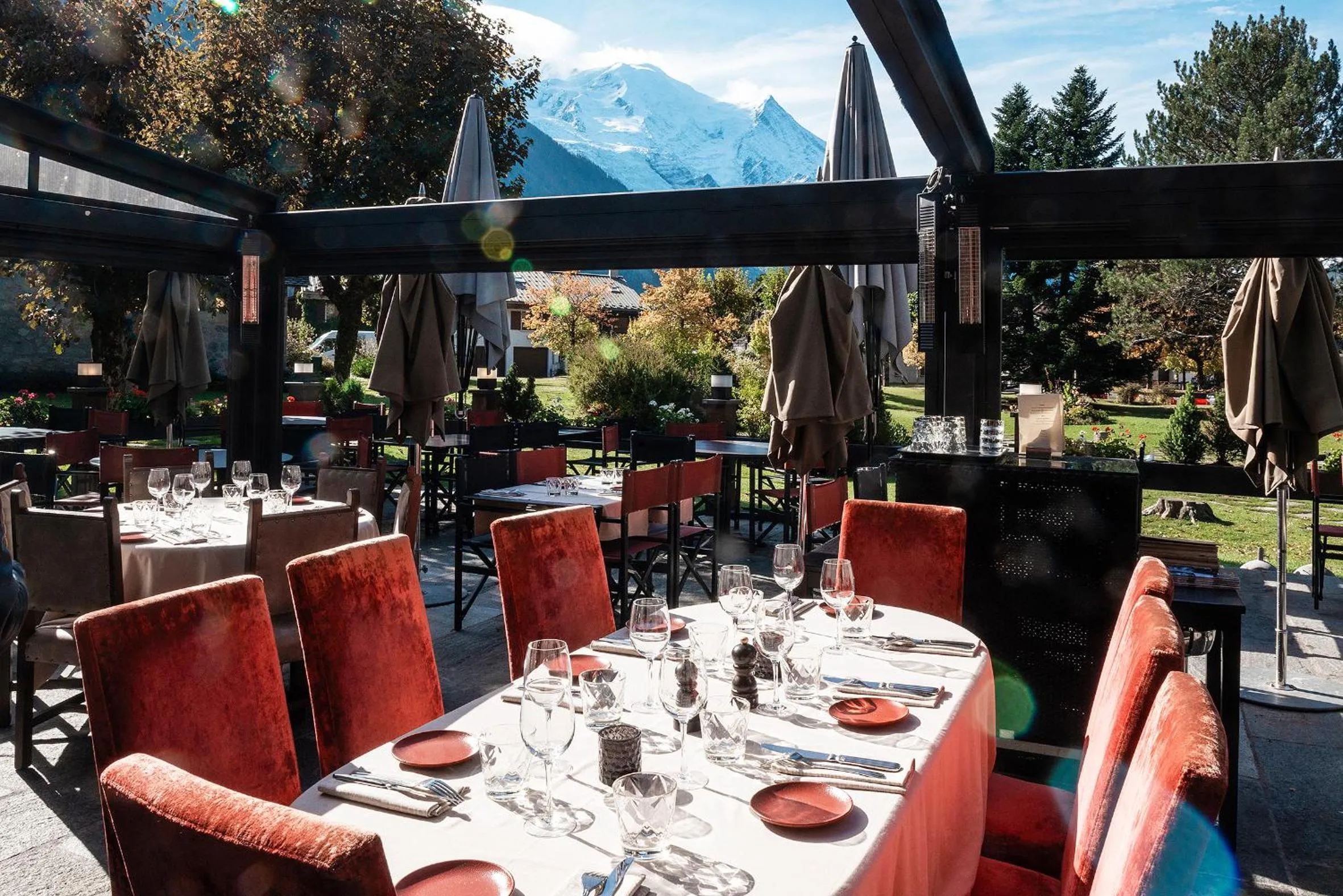 Restaurant/places to eat in Hotel Le Castel