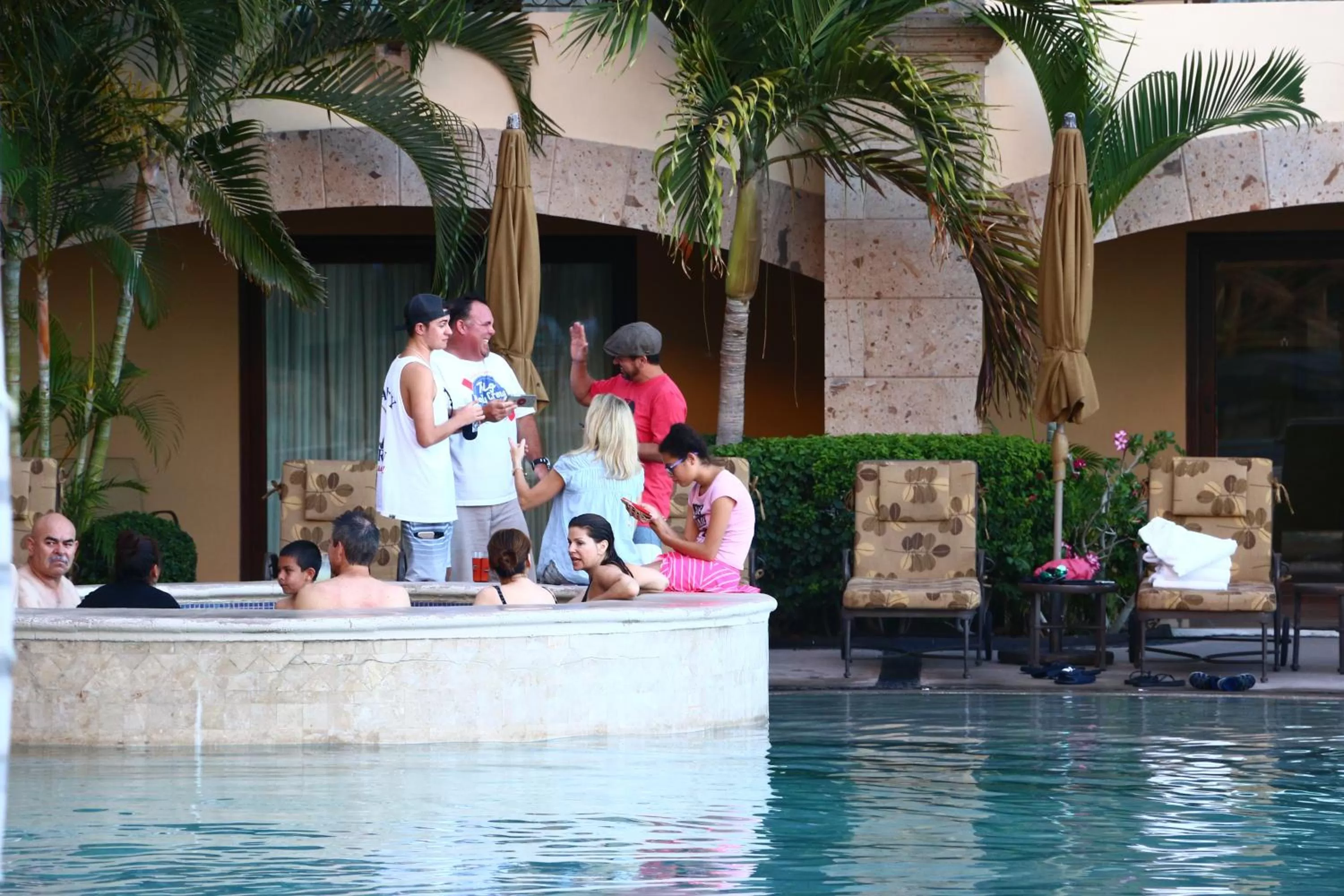 Swimming pool in La Mision Loreto