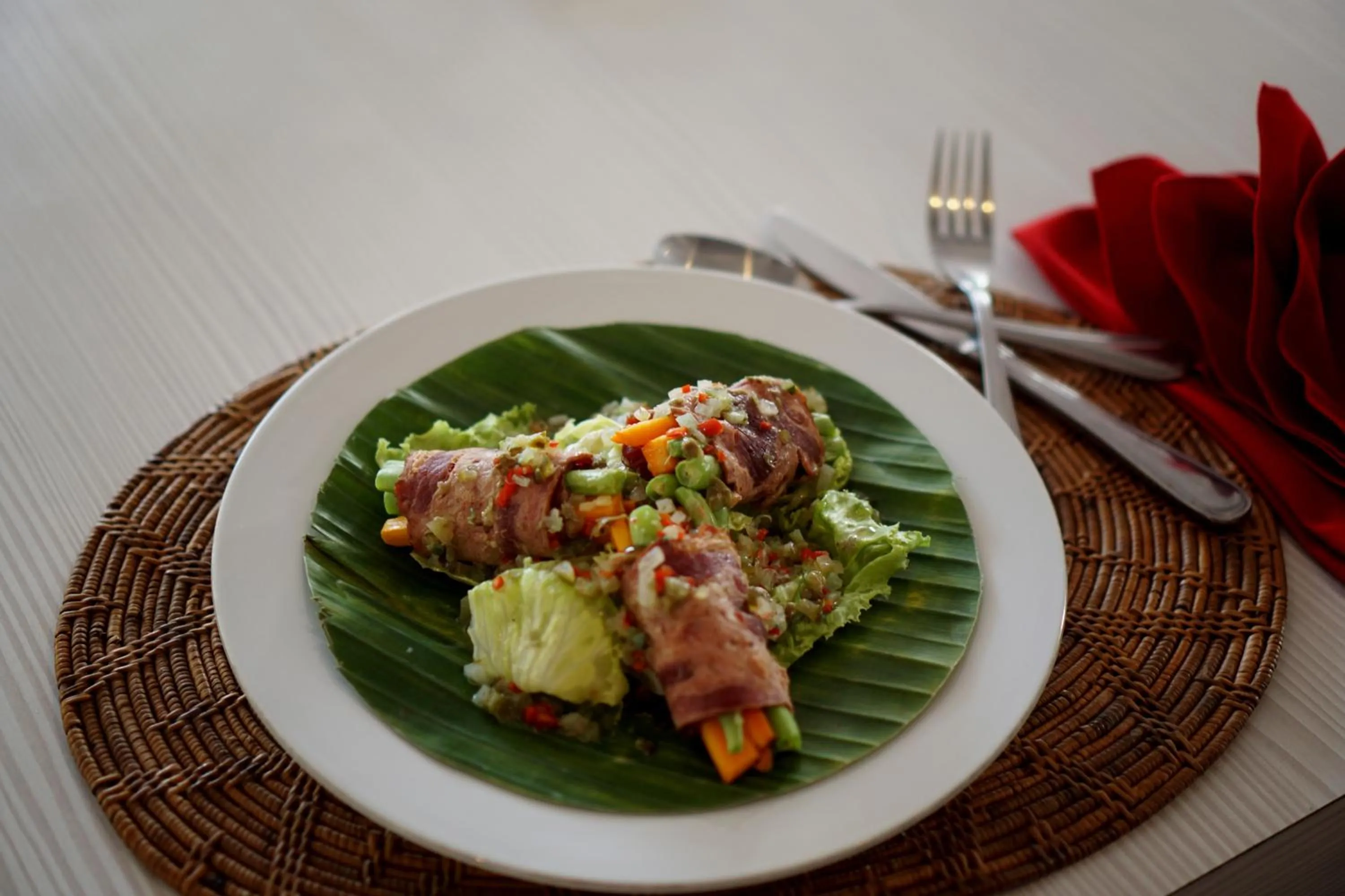 Food and drinks in Puri Saron Senggigi Hotel