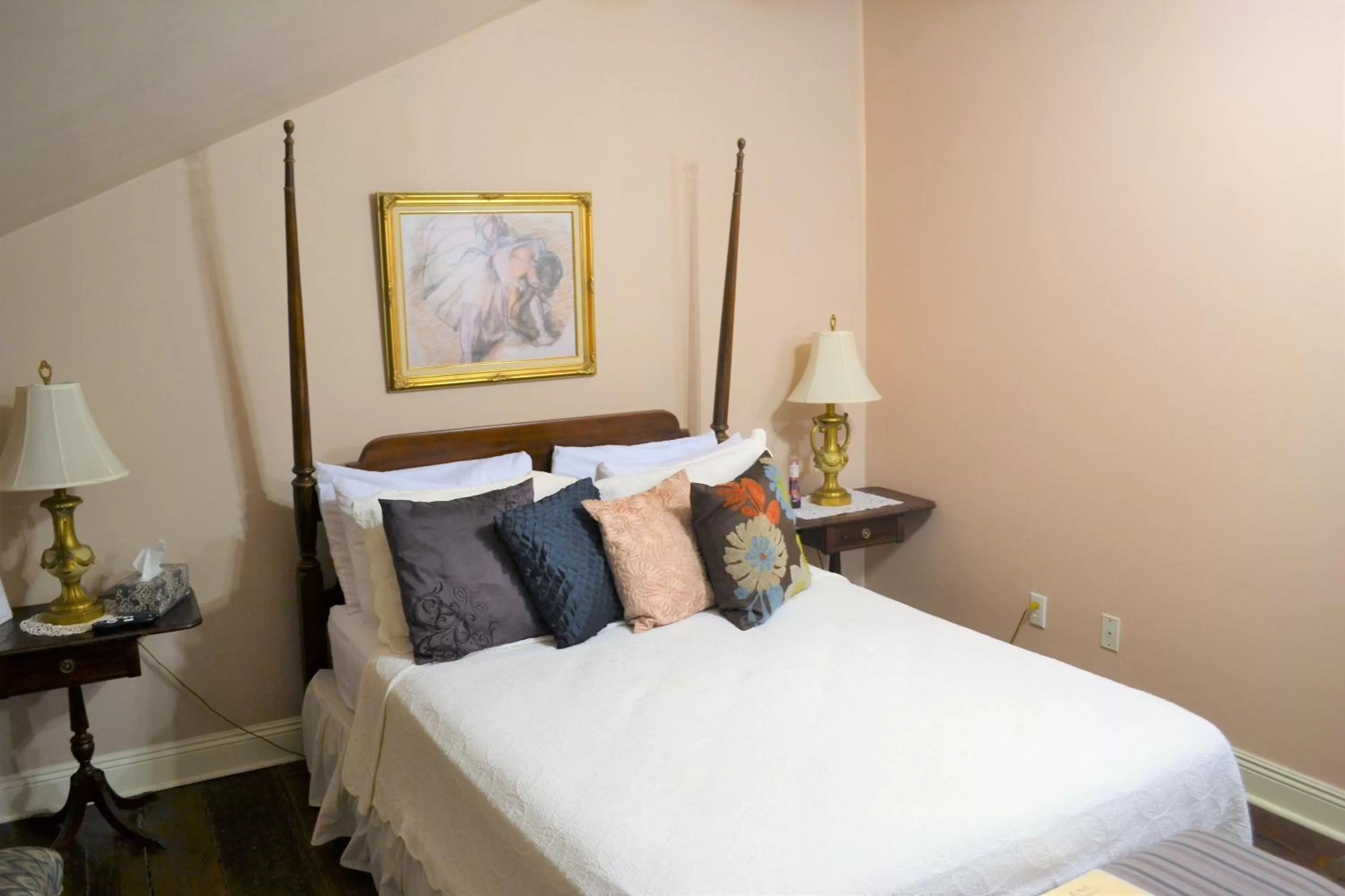 Bedroom, Bed in Edgar Degas House Historic Home and Museum