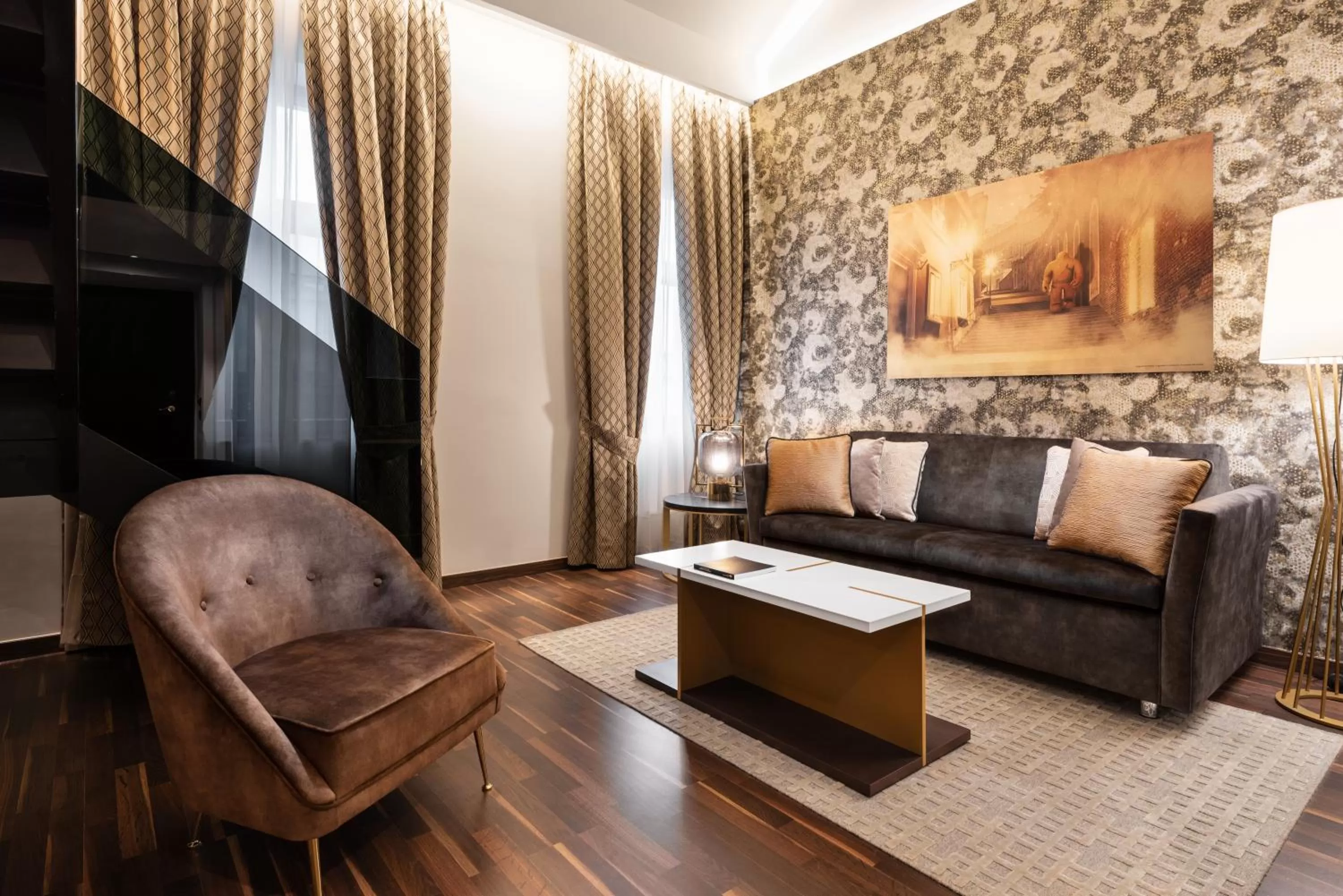 Living room in Áurea Legends by Eurostars Hotel Company