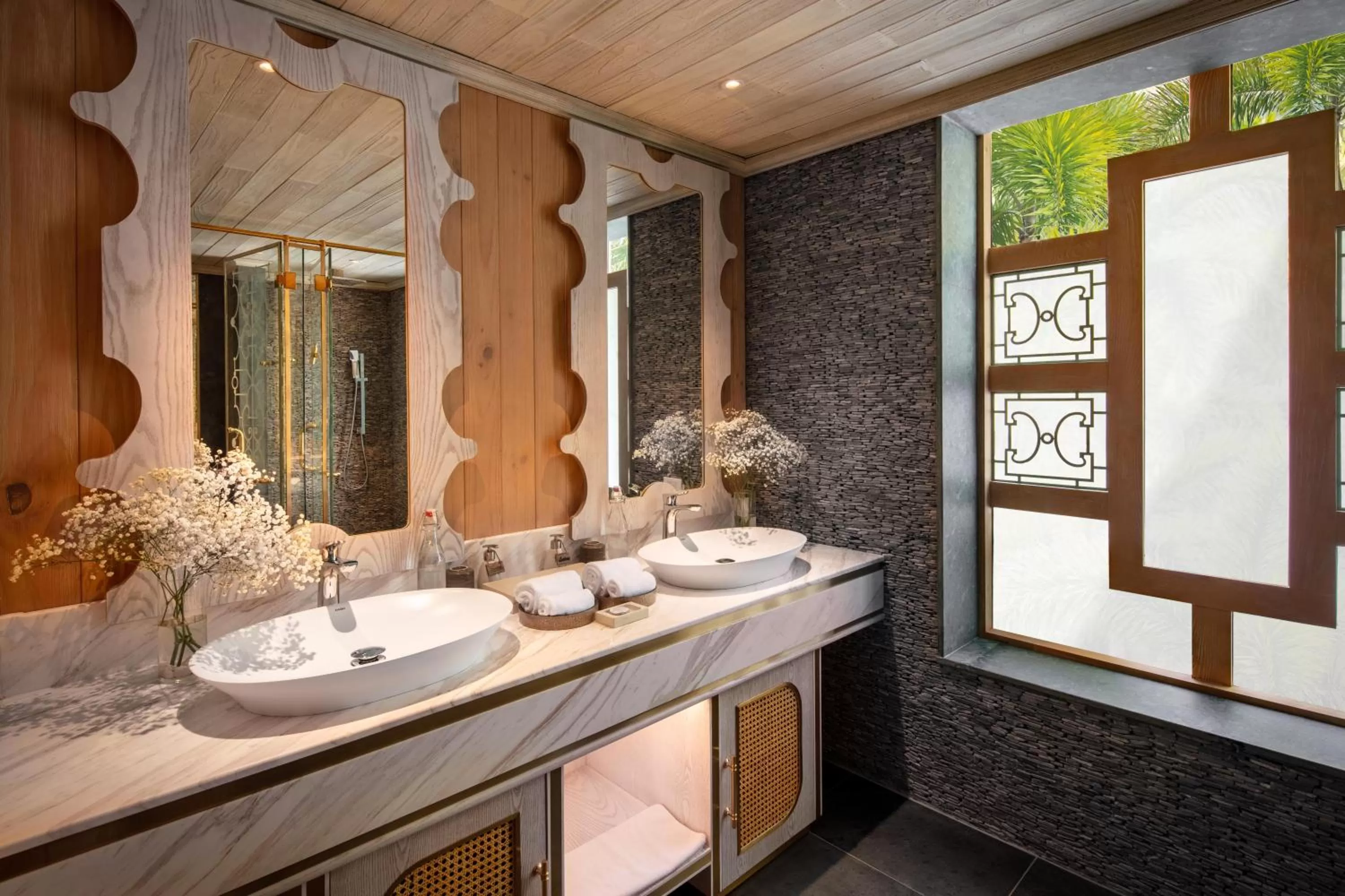 Bathroom in An Lam Retreats Saigon River