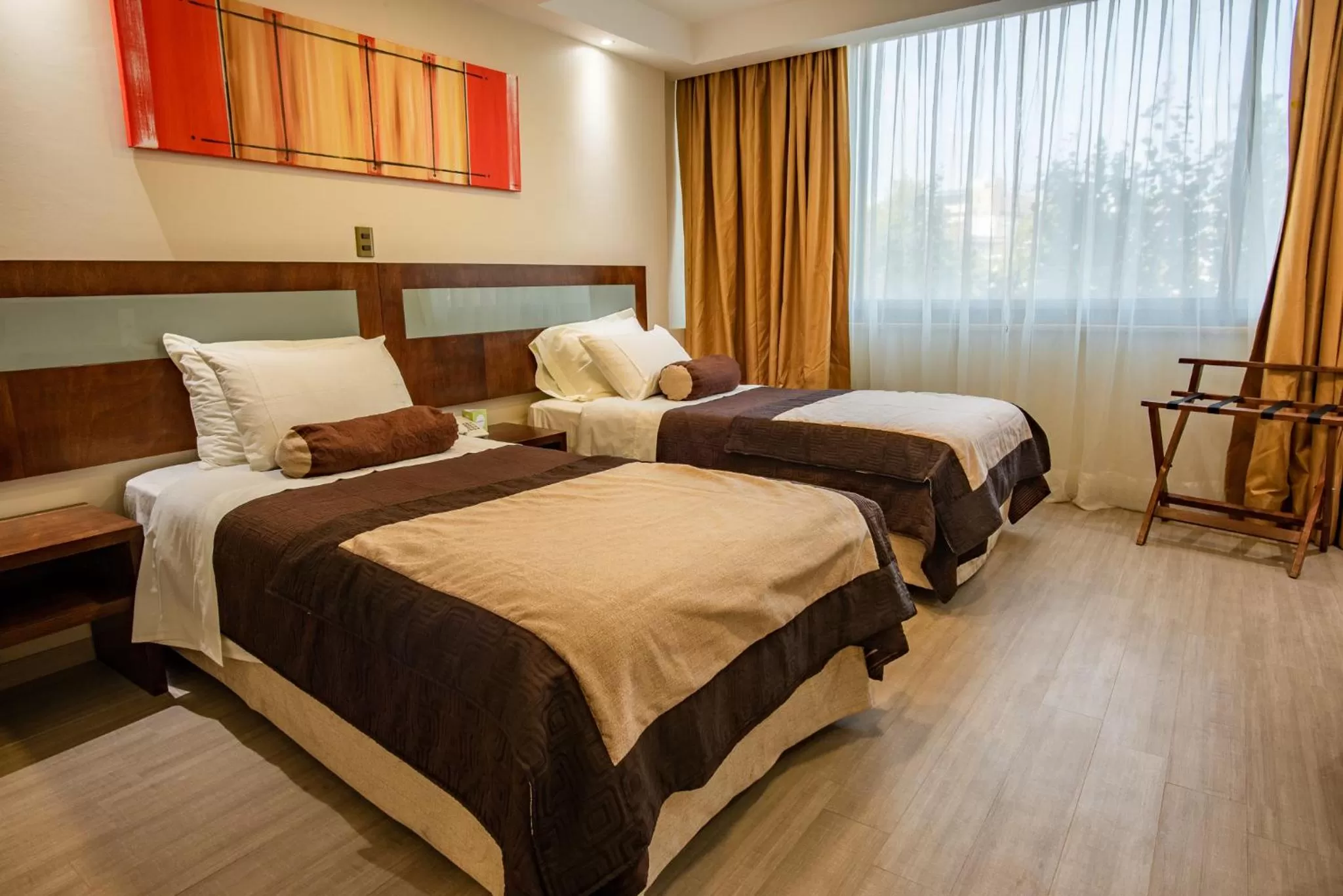 Bed in Hotel Libertador