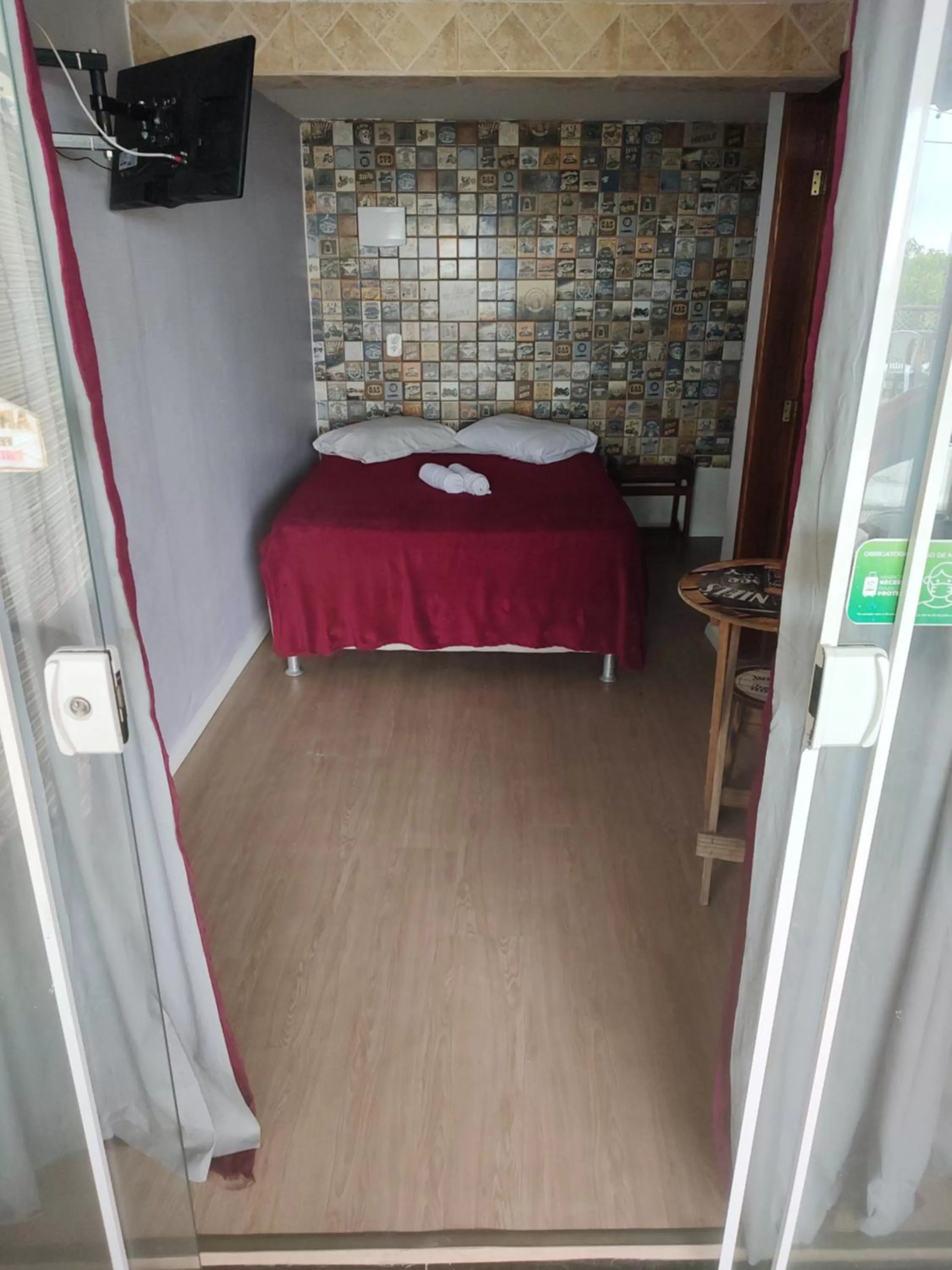 Bedroom, Bed in Pousada Bela Vista Maricá