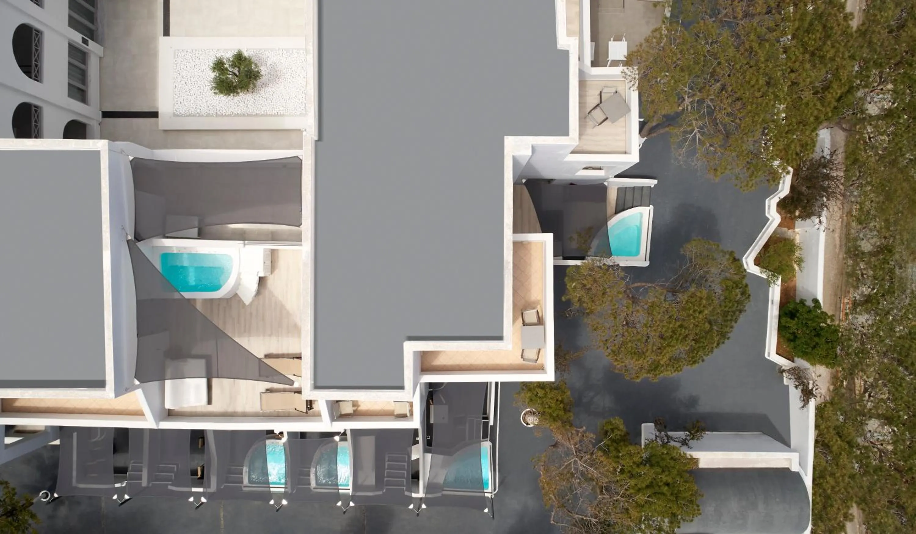 Bird's eye view in Kalisti Hotel & Suites