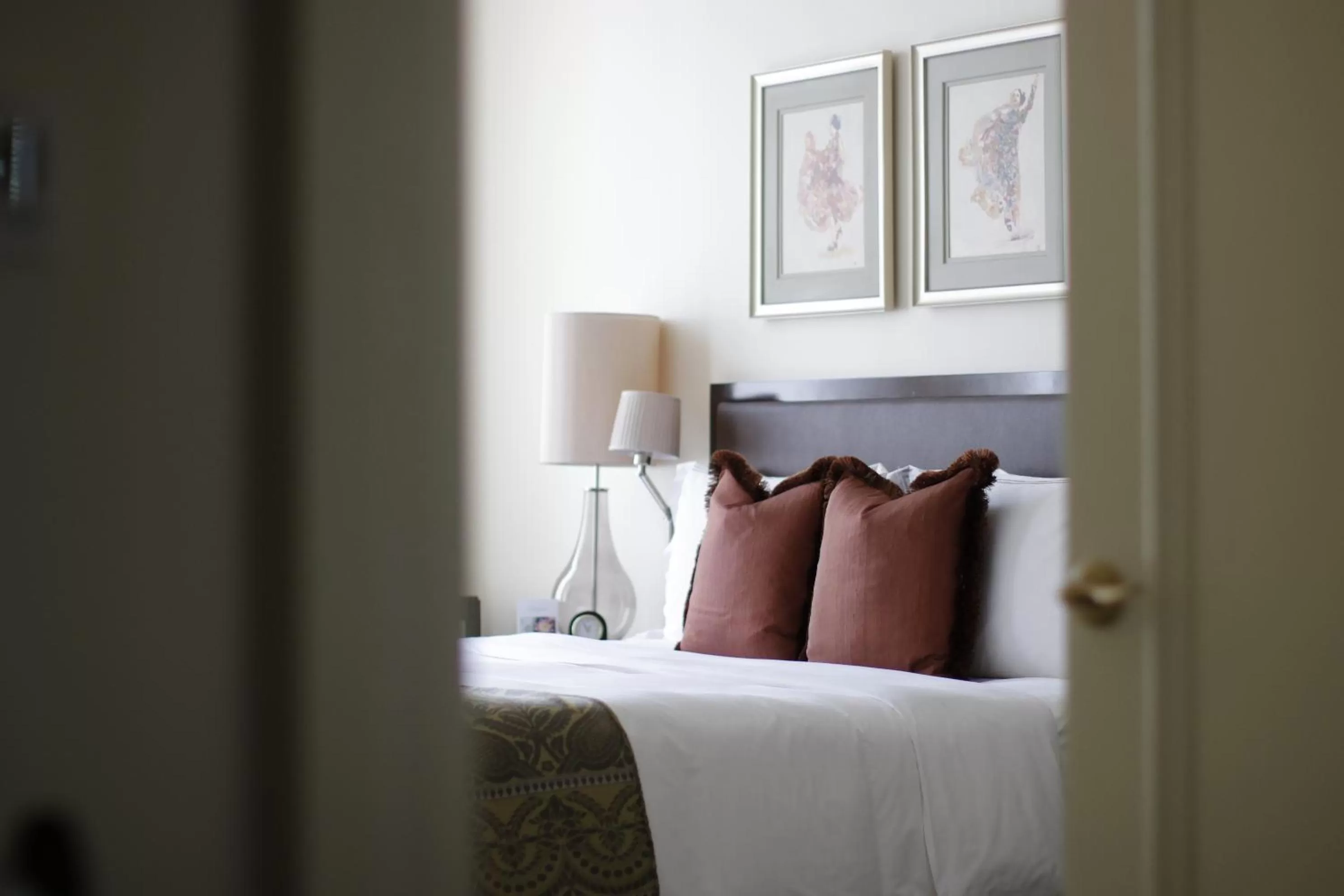 Bed in Raffles Makati