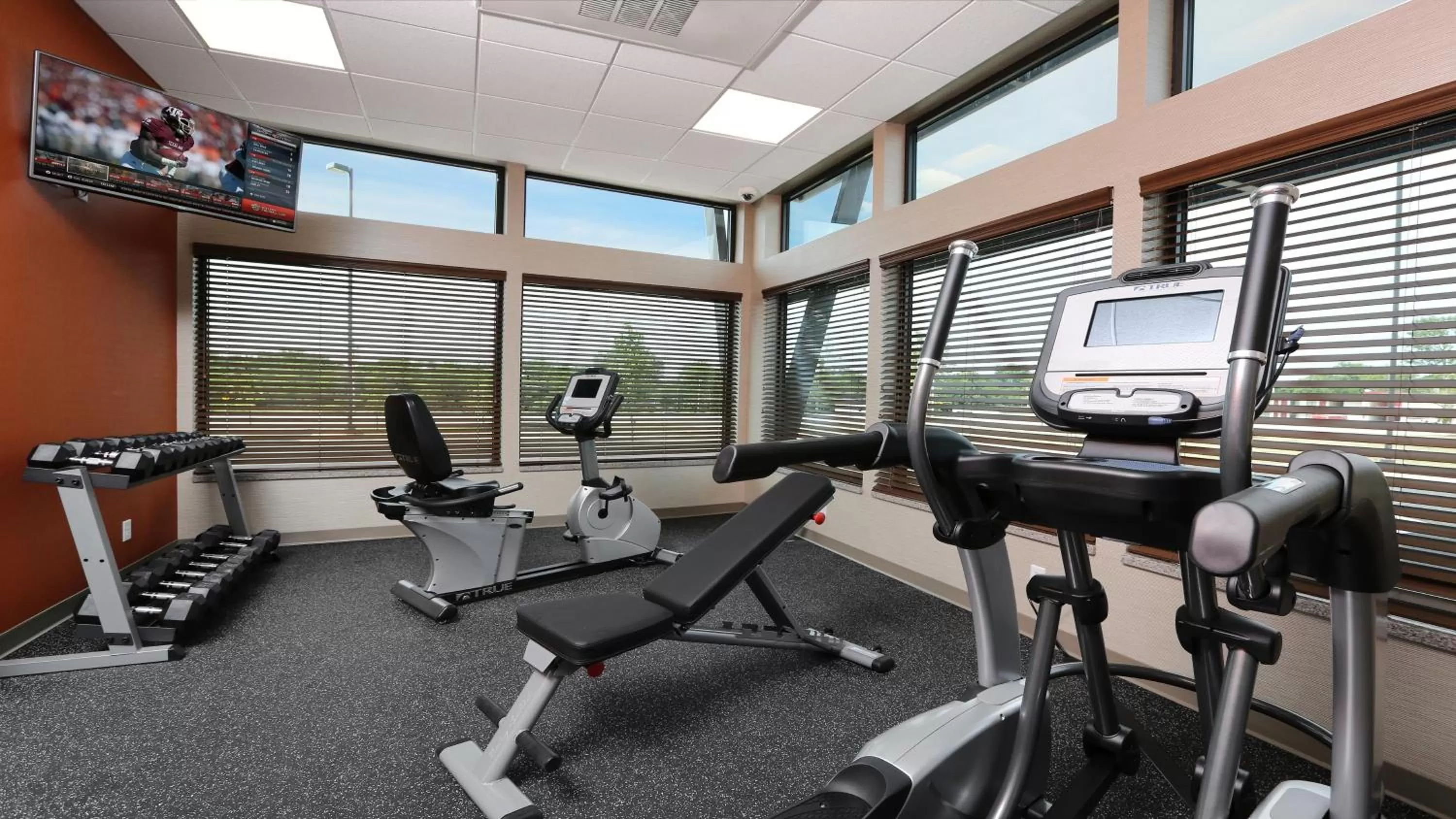 Fitness centre/facilities in Holiday Inn Express Moline - Quad Cities Area by IHG