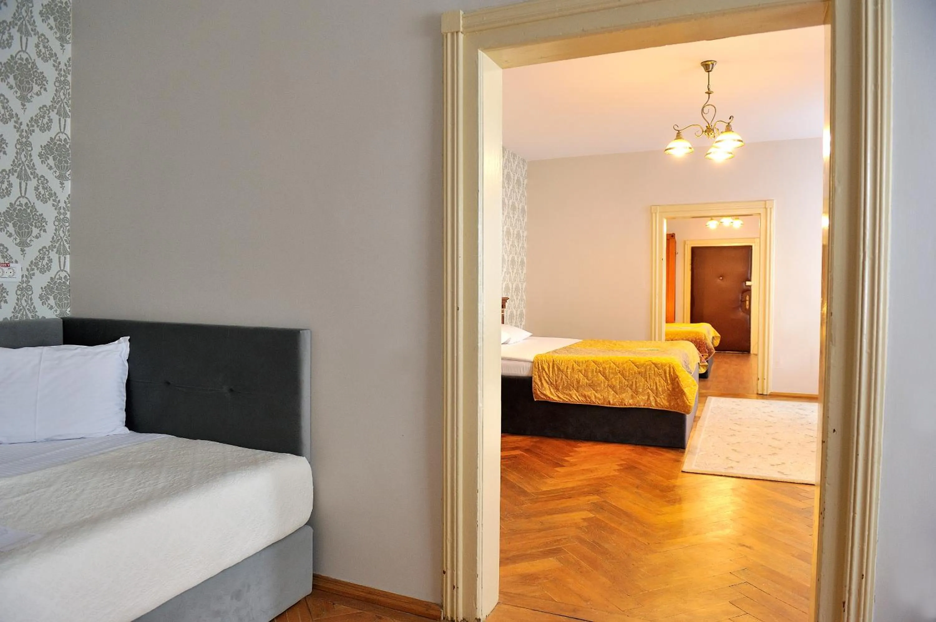 Bedroom, Bed in Safrano Palace