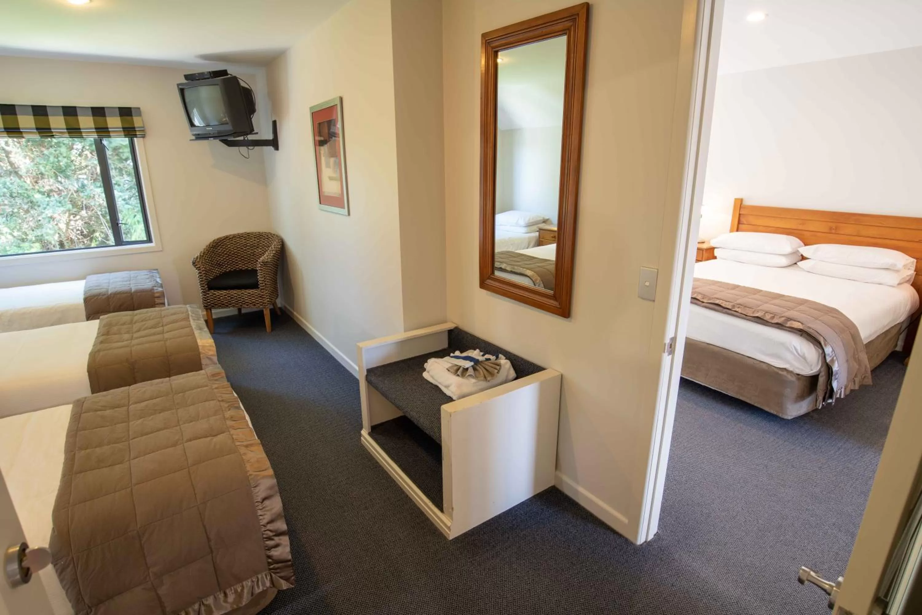 Bedroom, Bed in Baycrest Thermal Lodge