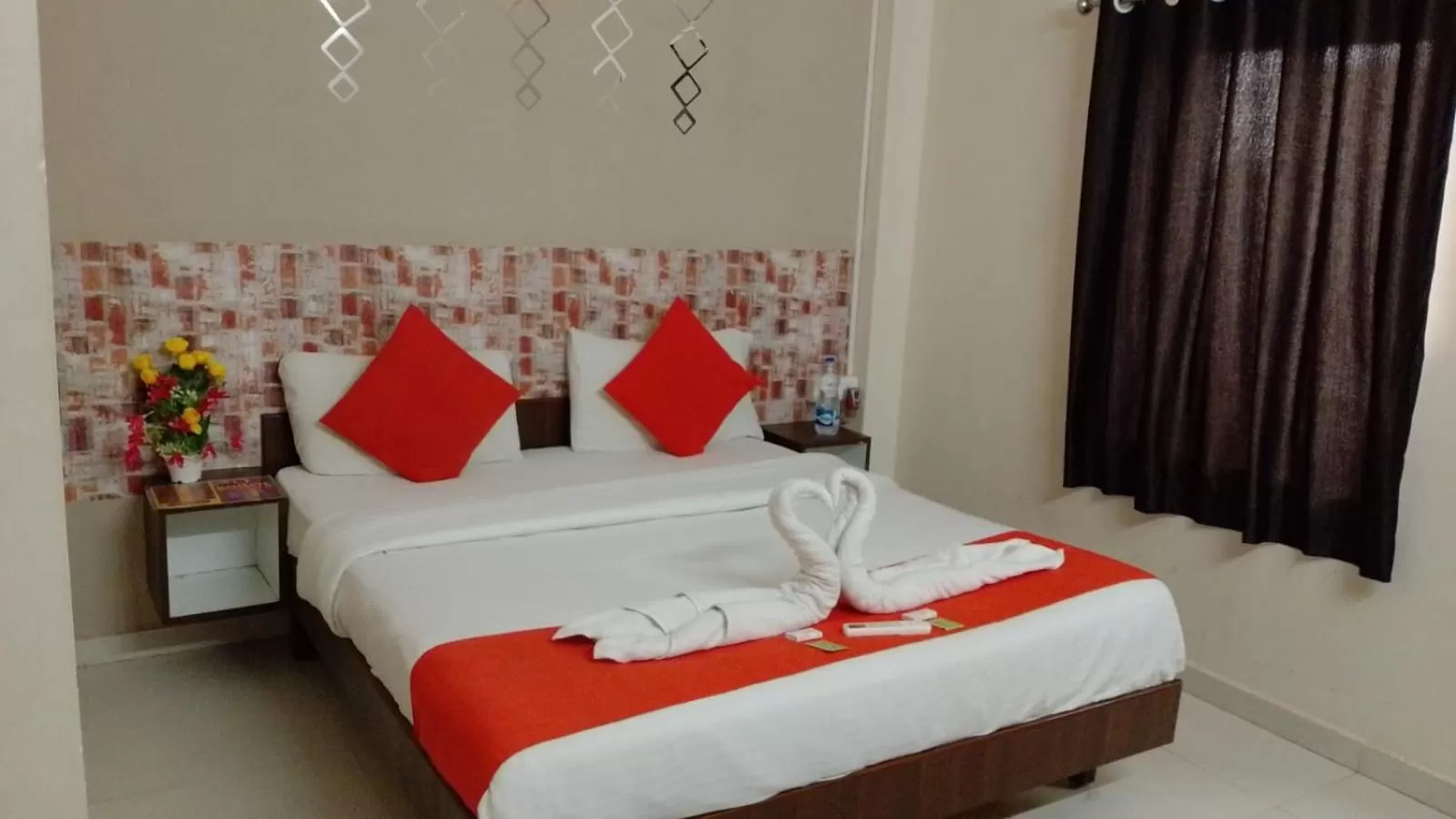 Bed in Hotel Nawanagar Residency