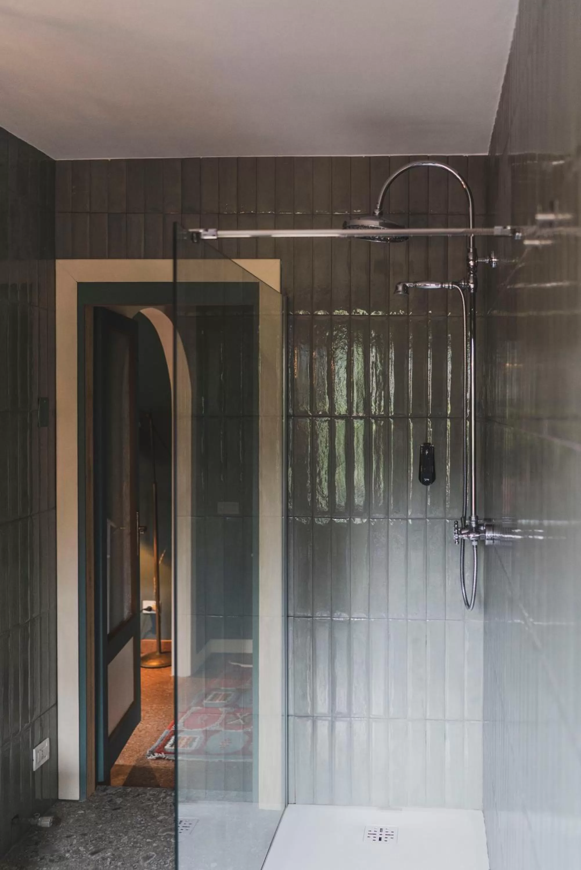 Shower in Villa Stecchini