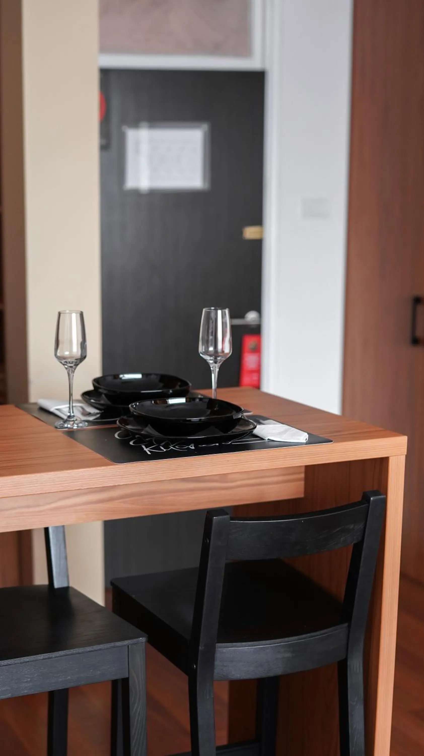 Kitchen or kitchenette in Hotel Srbija-FREE PARKING