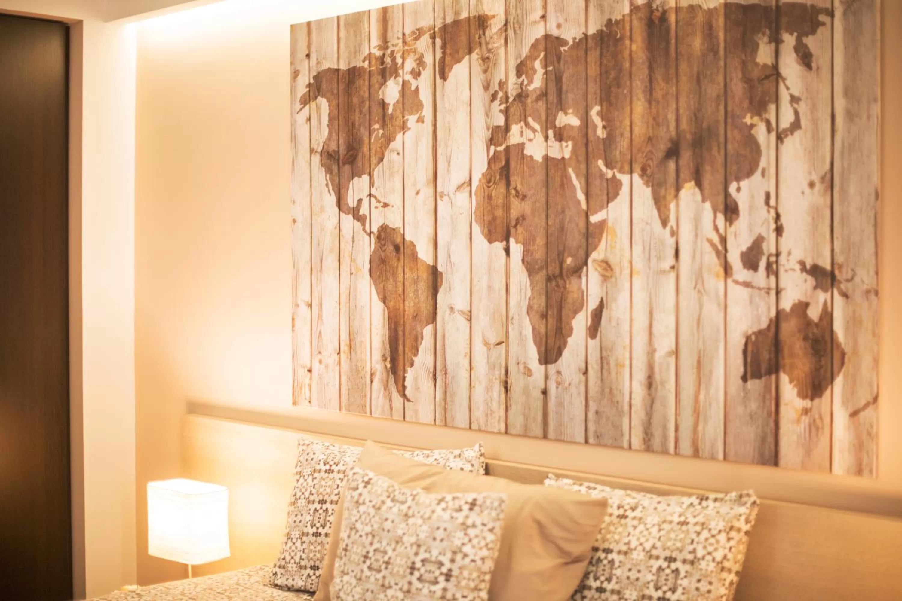 Decorative detail, Bed in Guest House Centrale