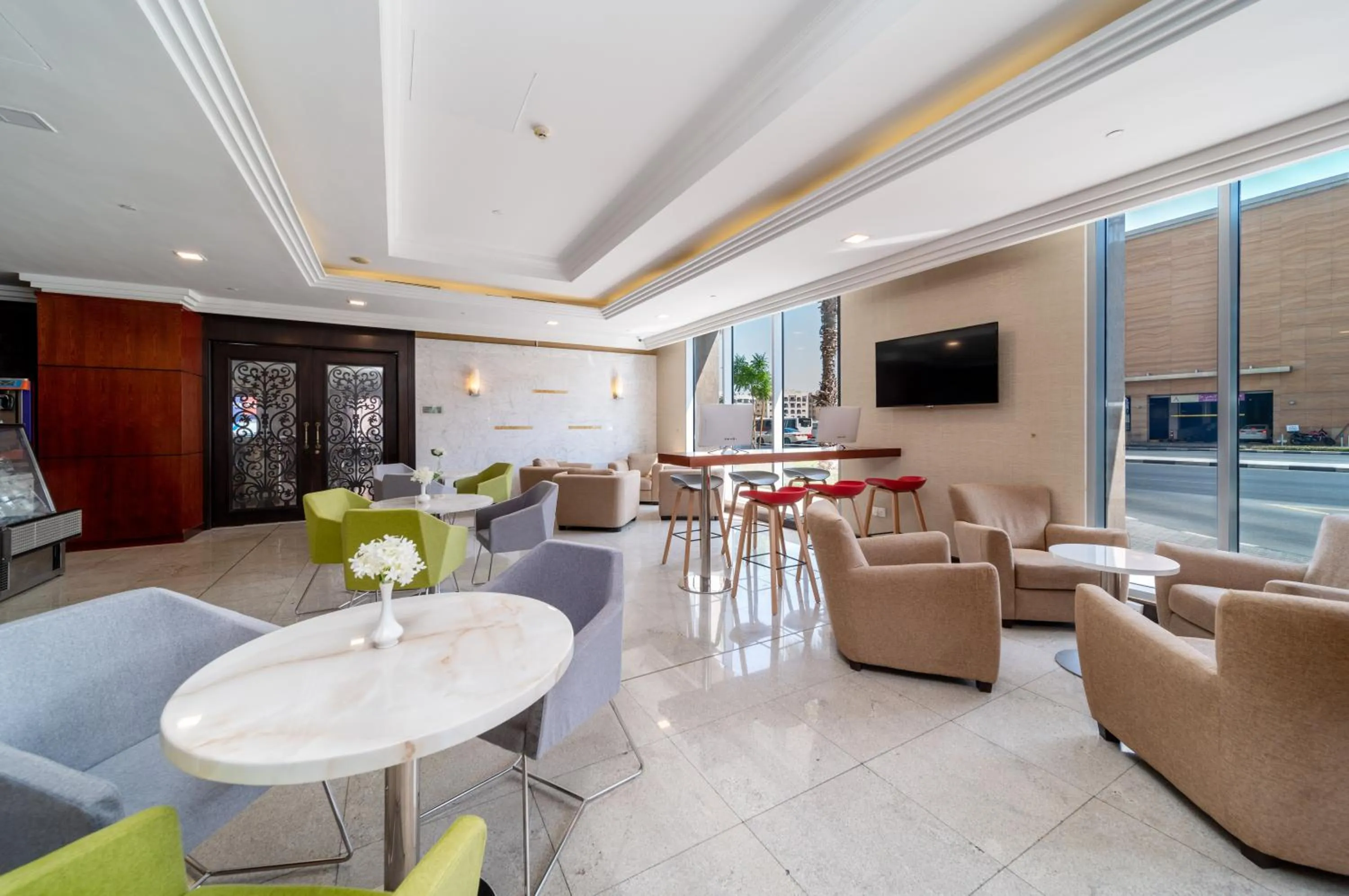 Lobby or reception in Star Metro Deira Hotel Apartments